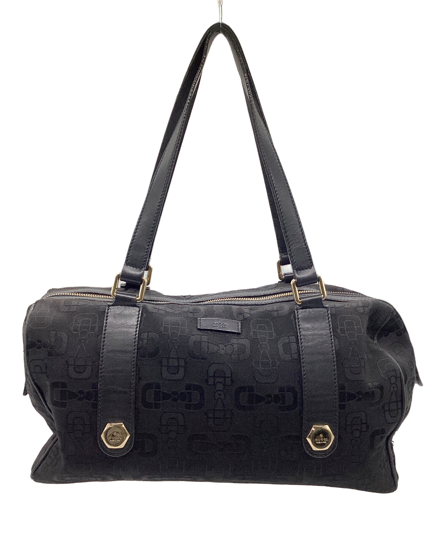 中古・古着通販】GUCCI (グッチ) ハンドバッグ ブラック｜ブランド