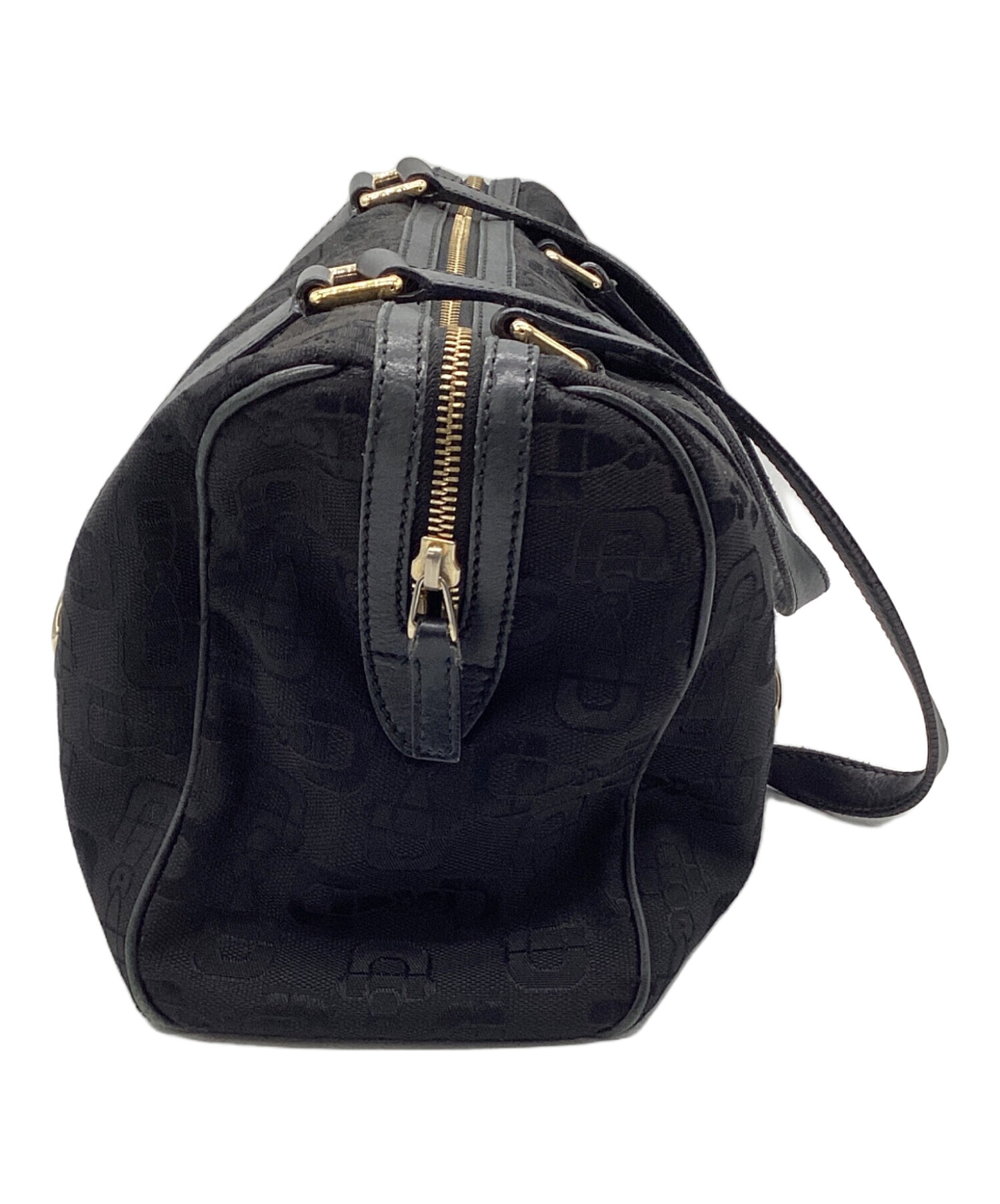 中古・古着通販】GUCCI (グッチ) ハンドバッグ ブラック｜ブランド