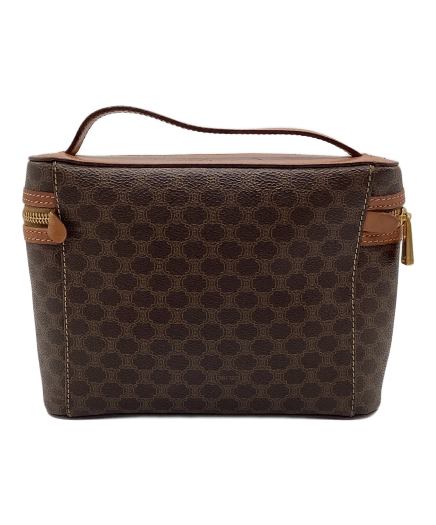 中古・古着通販】CELINE (セリーヌ) バニティバッグ ブラウン