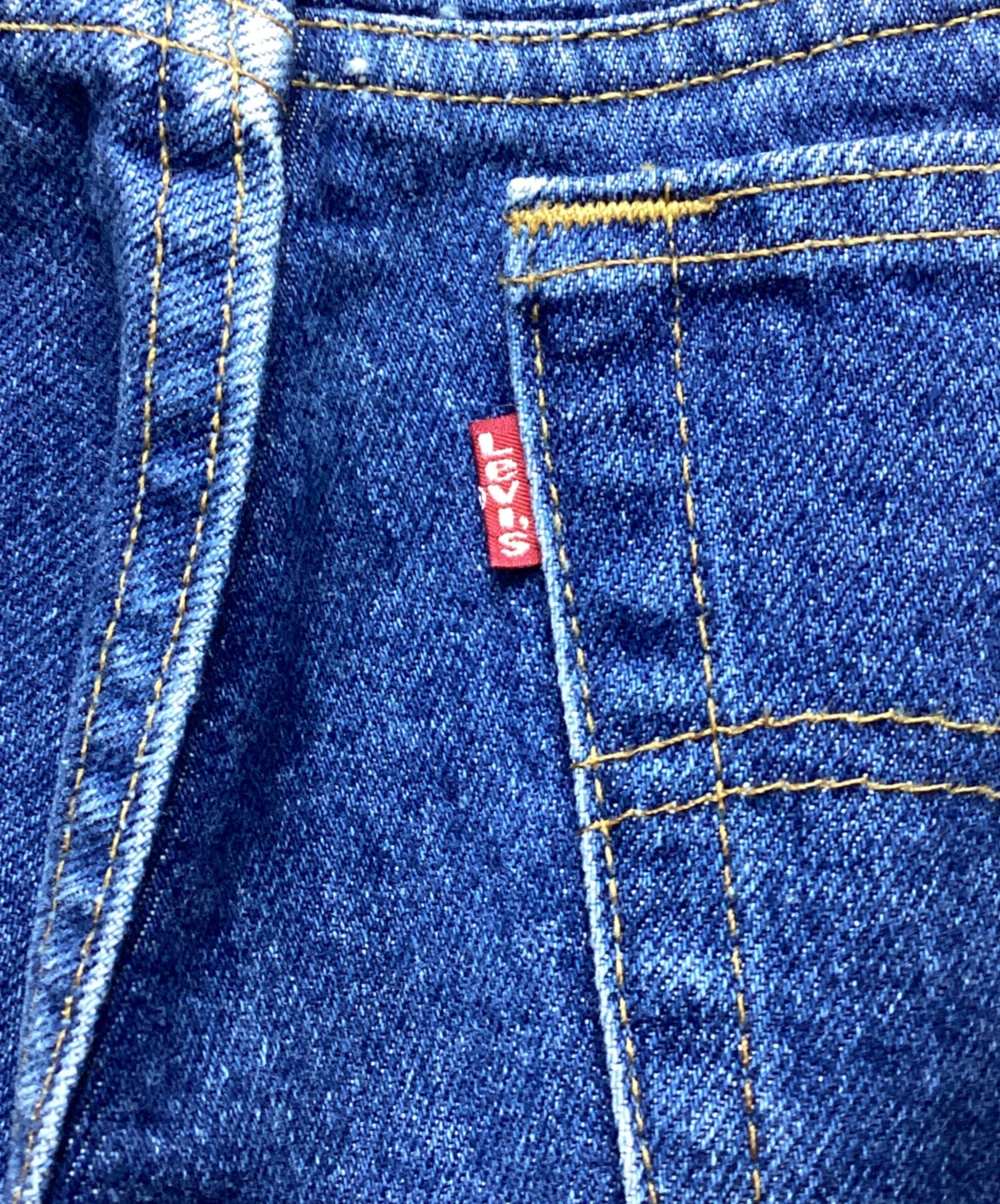 中古・古着通販】LEVI'S (リーバイス) デニムパンツ ネイビー サイズ