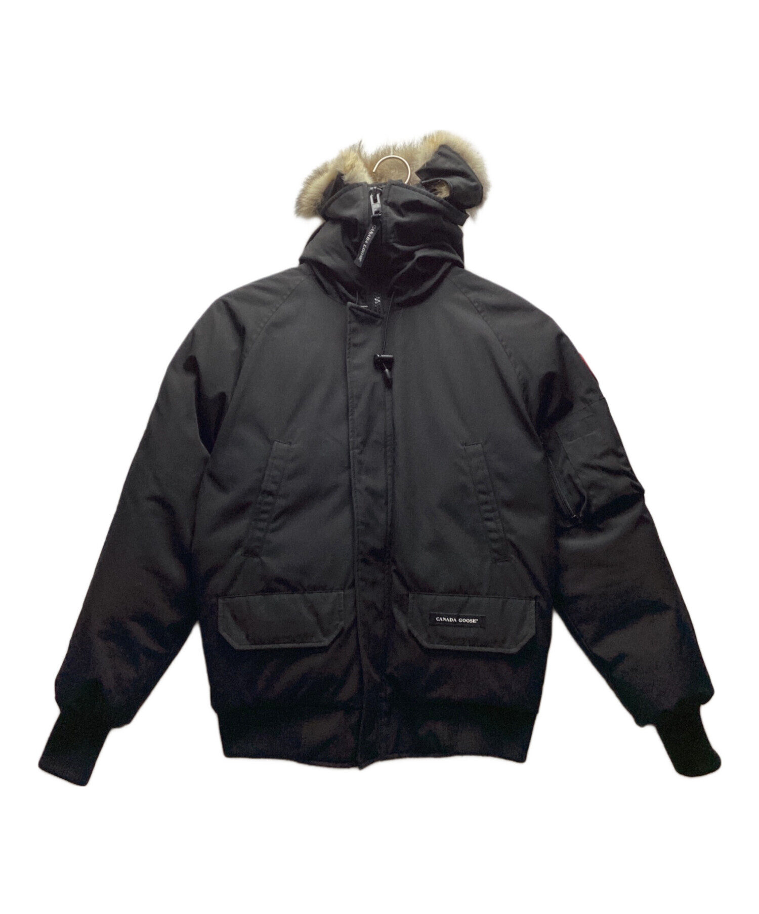  　カナダグース ダウンジャケット XS ブラック CANADA GOOSE カナダグース別注 ブラックレーベルL