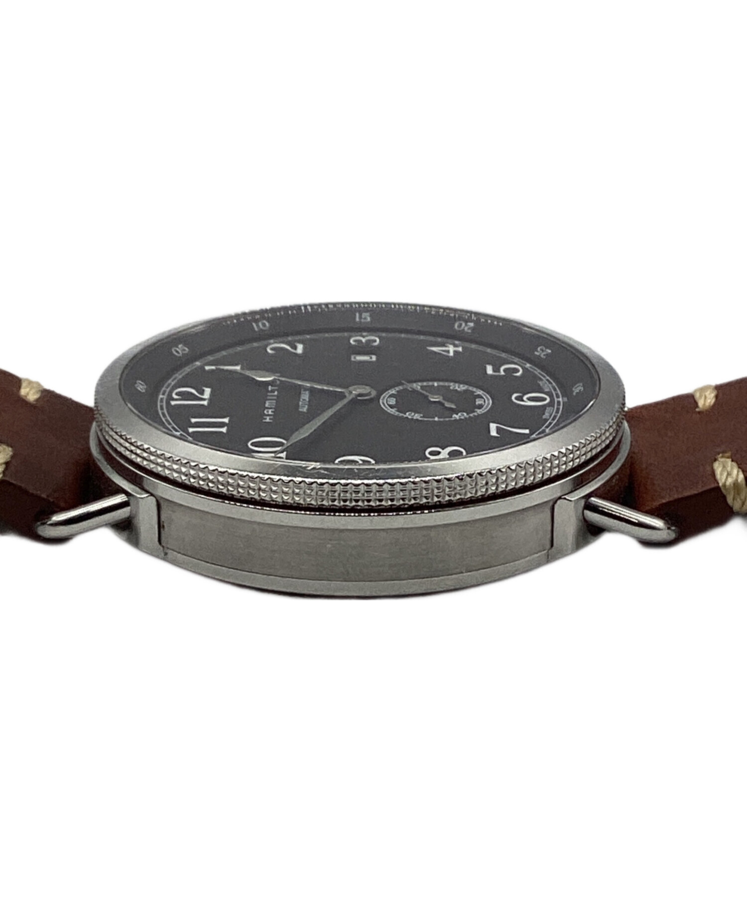 中古・古着通販】HAMILTON (ハミルトン) クロノグラフ ブラック 