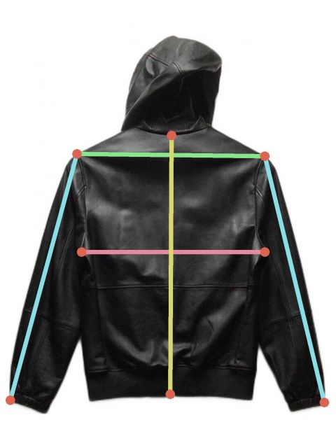 中古・古着通販】COACH (コーチ) ラムレザーフーディジャケット