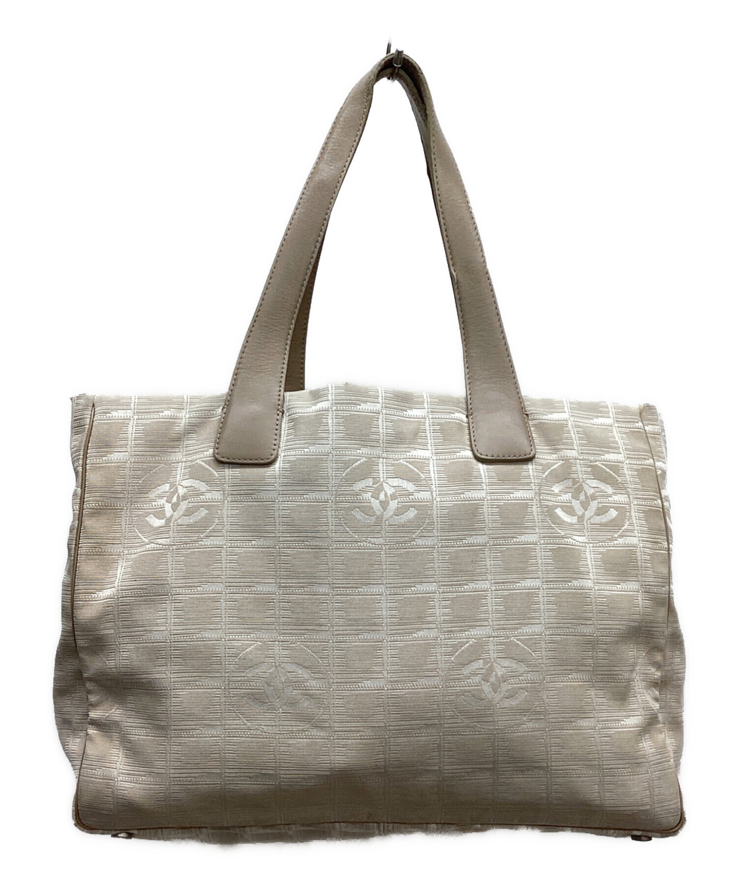 中古・古着通販】CHANEL (シャネル) トートバッグ ベージュ｜ブランド 