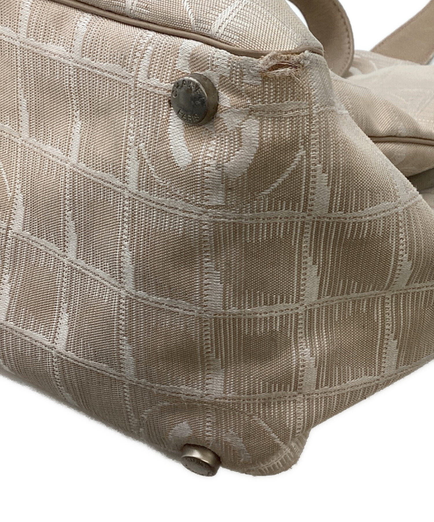 中古・古着通販】CHANEL (シャネル) トートバッグ ベージュ｜ブランド