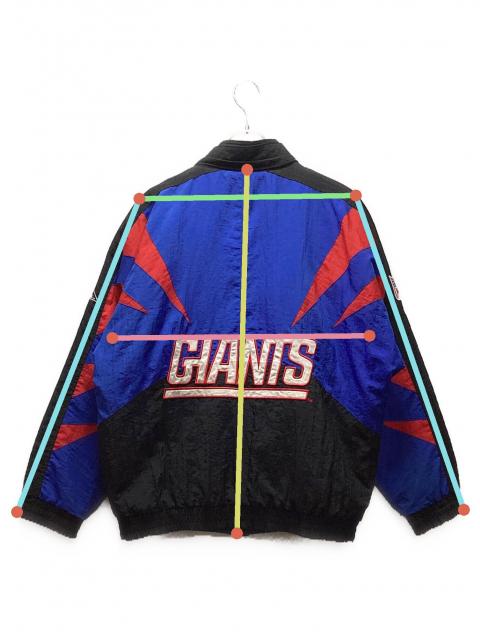 中古・古着通販】NFL (エヌエフエル) ナイロンジャケット ブラック