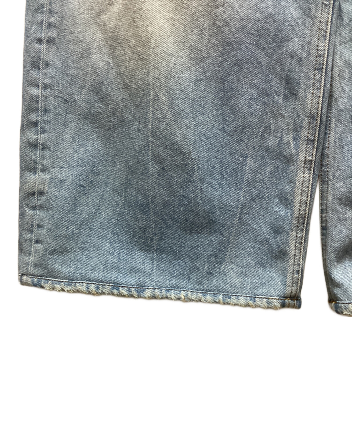 中古・古着通販】DIESEL (ディーゼル) ダメージ加工デニムパンツ 