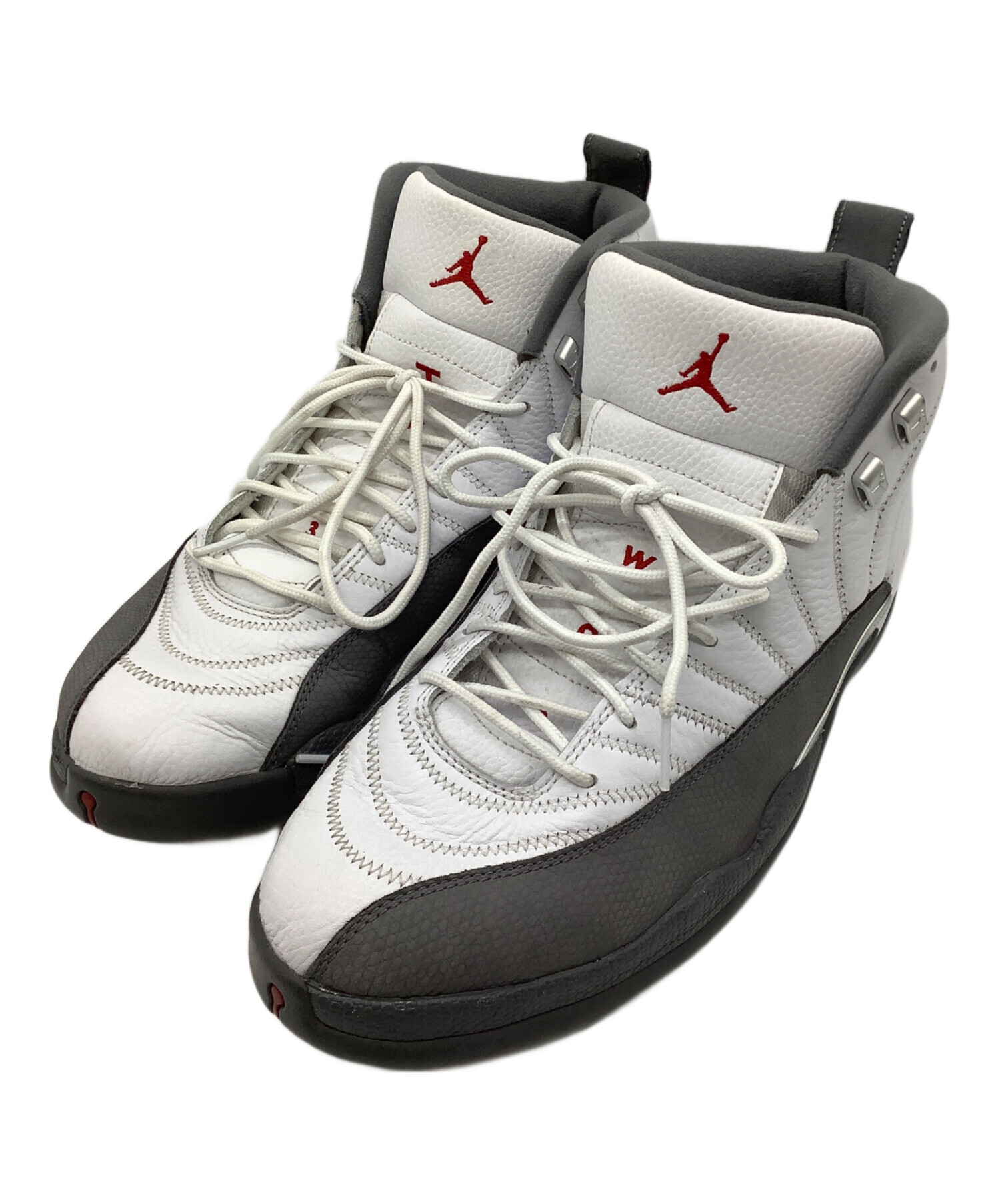 中古・古着通販】NIKE (ナイキ) AIR JORDAN 12 RETRO ホワイト サイズ