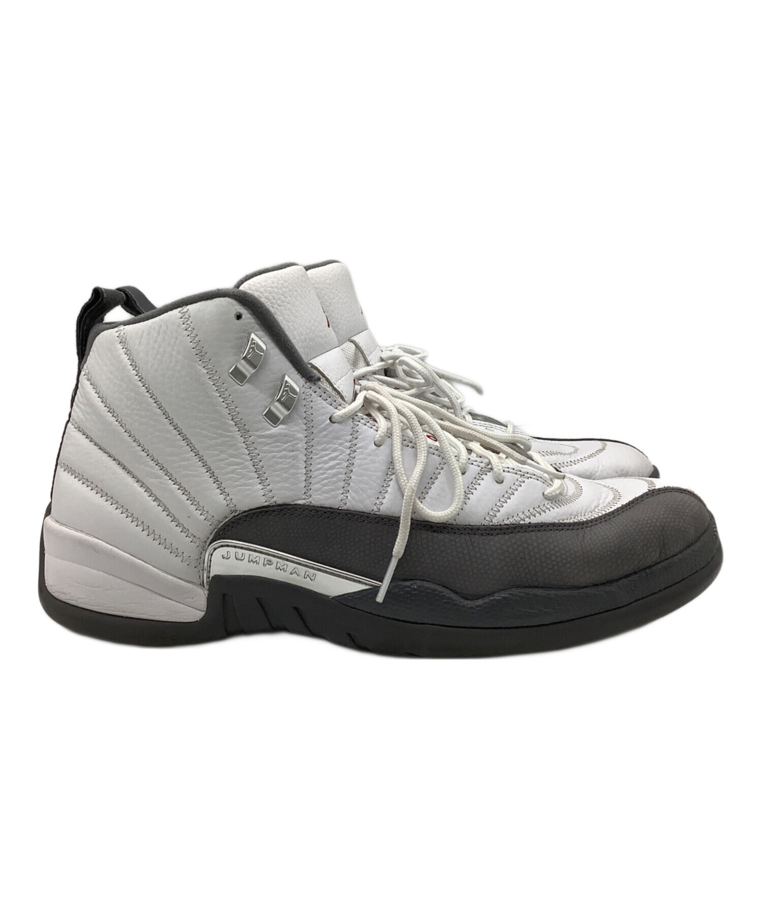 中古・古着通販】NIKE (ナイキ) AIR JORDAN 12 RETRO ホワイト サイズ