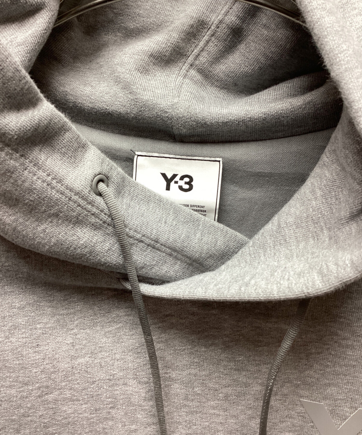 中古・古着通販】Y-3 (ワイスリー) プルオーバーパーカー グレー