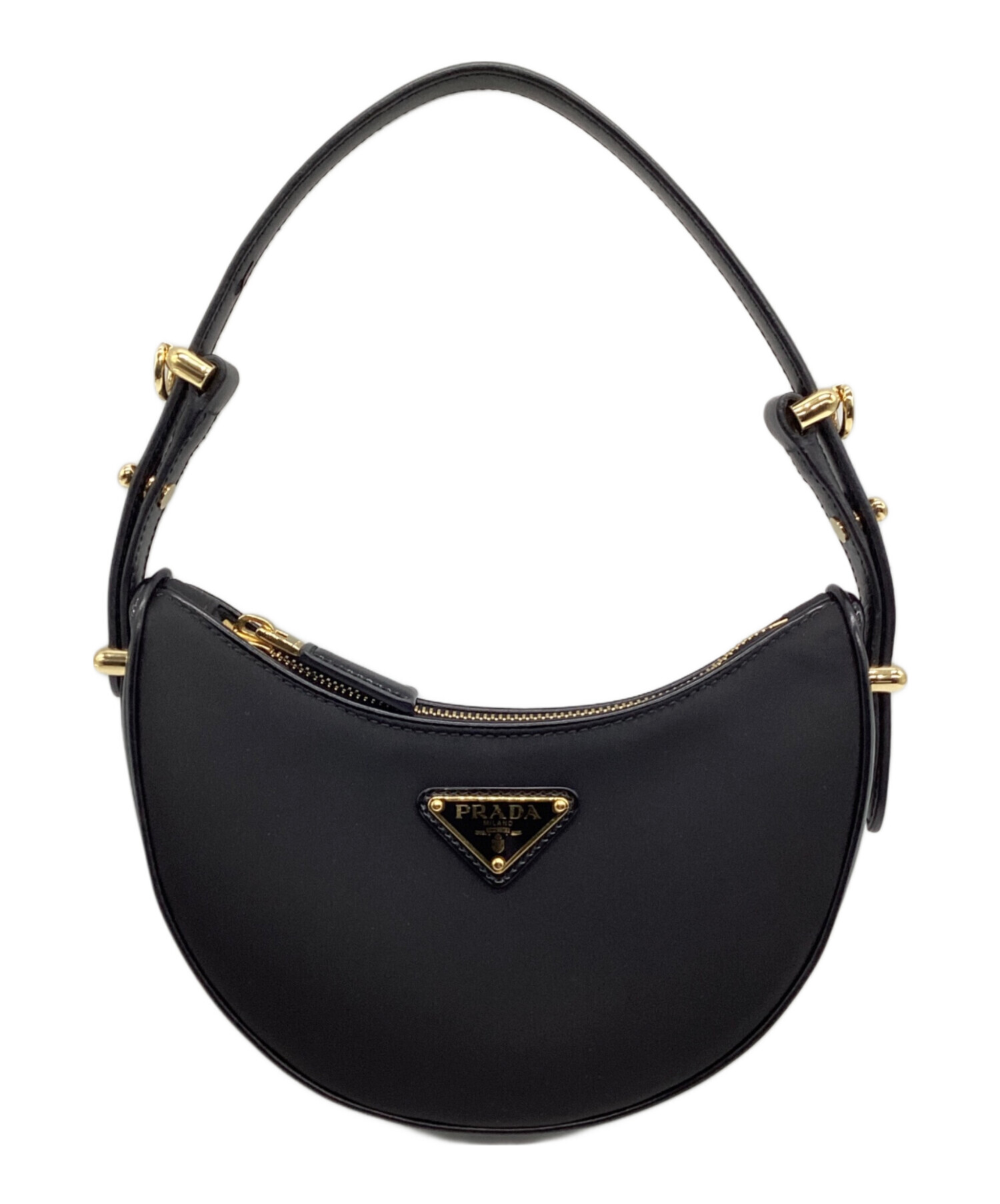 【レア】PRADA ショルダーバッグ 黒 中古・古着通販】PRADA (プラダ) ショルダーバッグ ブラック｜ブランド