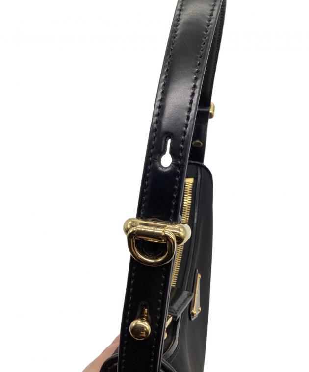 中古・古着通販】PRADA (プラダ) ショルダーバッグ ブラック｜ブランド