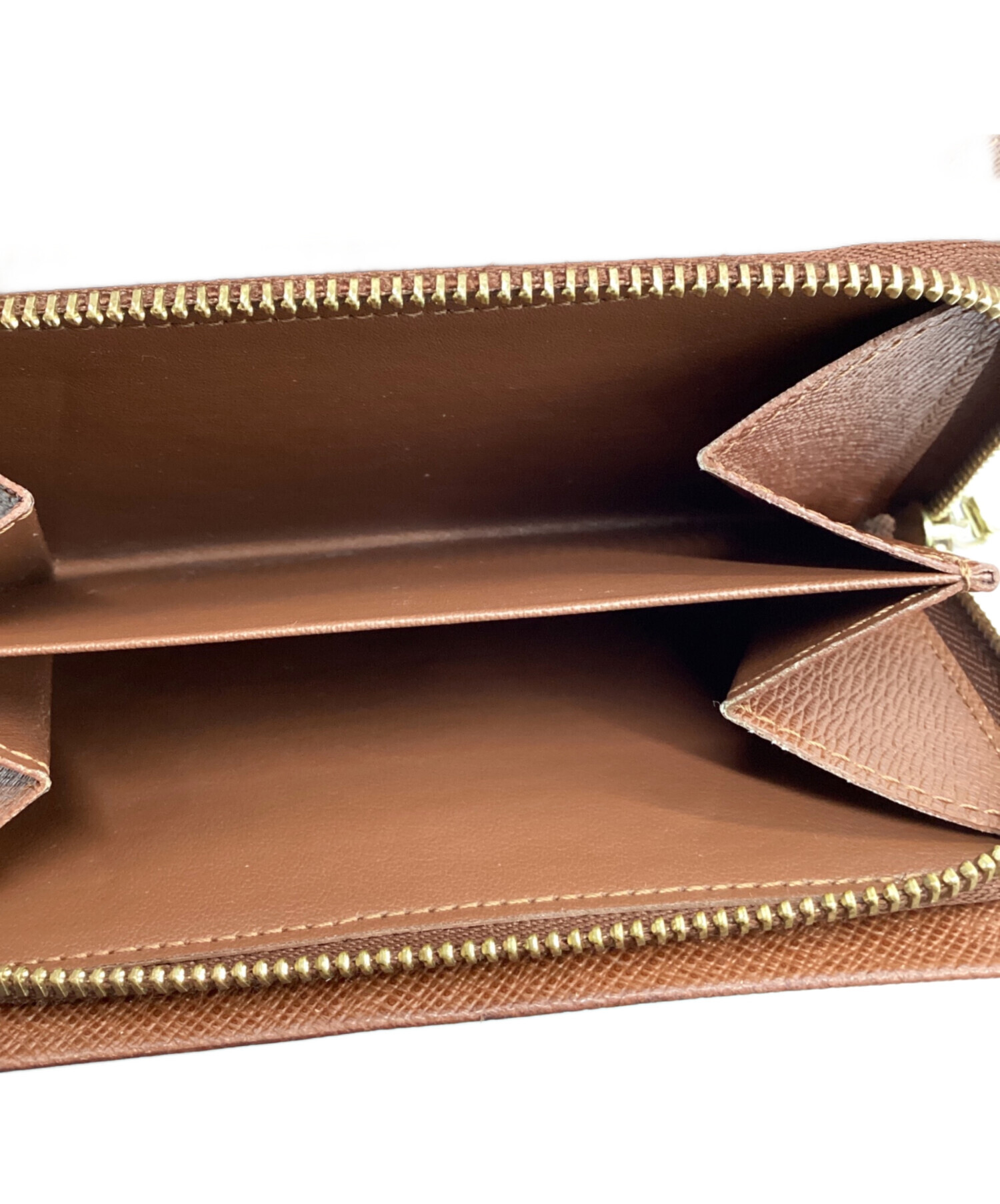 入手困難！！Louis Vuitton 二つ折り財布 ブラウン/タン 中古・古着通販】LOUIS VUITTON (ルイ ヴィトン) 2つ折り財布 ブラウン