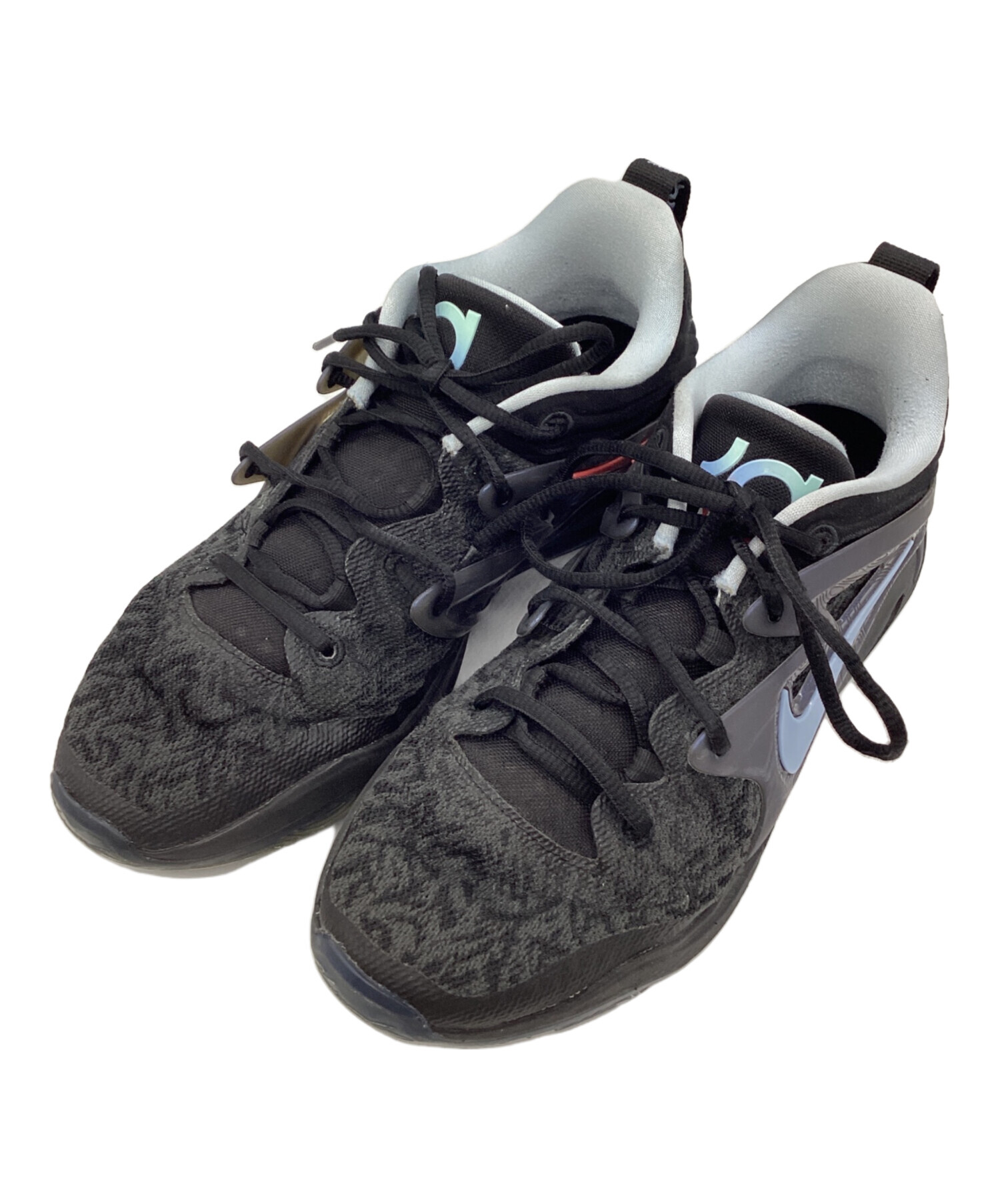 中古・古着通販】NIKE (ナイキ) スニーカー ブラック×ブルー サイズ
