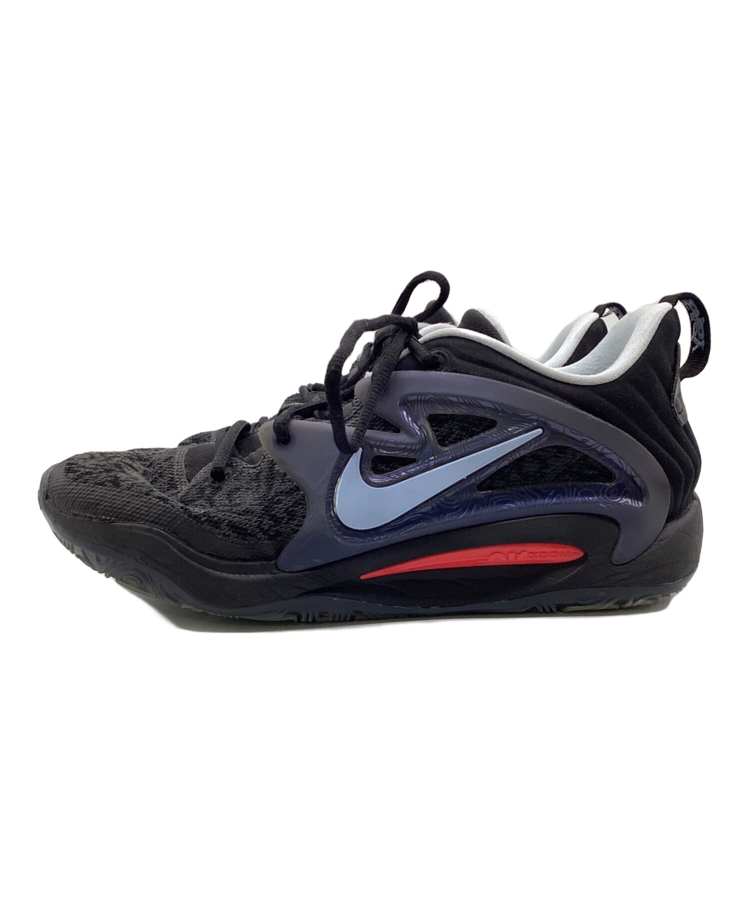 中古・古着通販】NIKE (ナイキ) スニーカー ブラック×ブルー サイズ