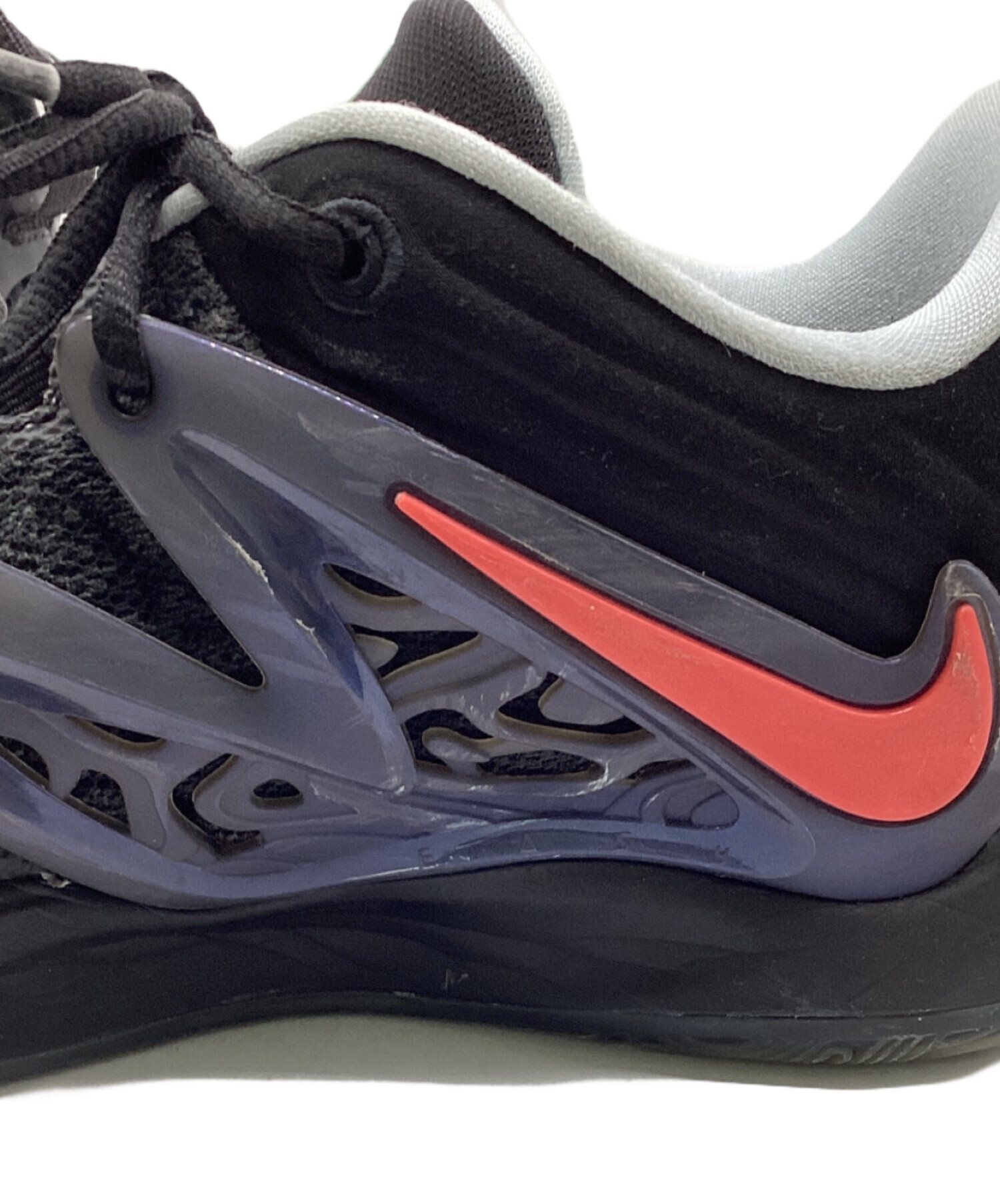中古・古着通販】NIKE (ナイキ) スニーカー ブラック×ブルー サイズ