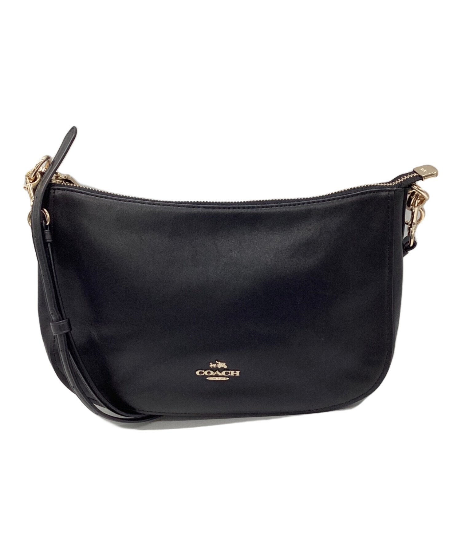 中古・古着通販】COACH (コーチ) ショルダーバッグ ブラック｜ブランド