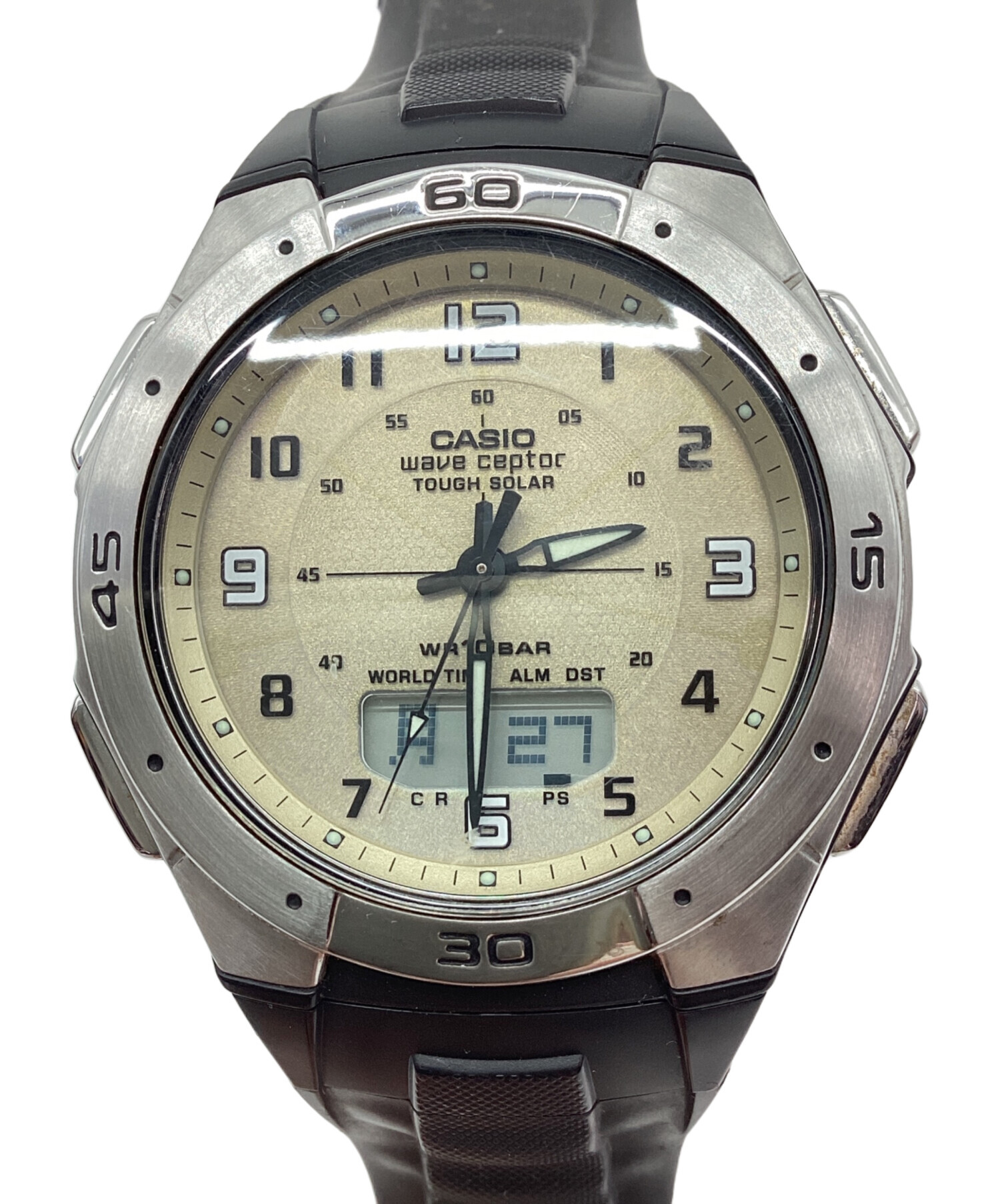中古・古着通販】CASIO (カシオ) 腕時計 ブラック｜ブランド・古着通販