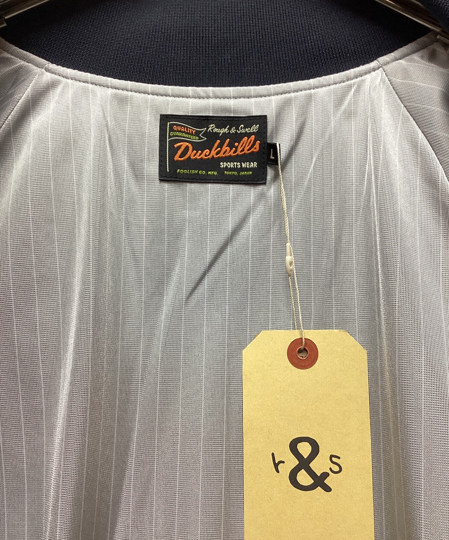 中古・古着通販】ROUGH&SWELL (ラフアンドスウェル) ブルゾン ネイビー