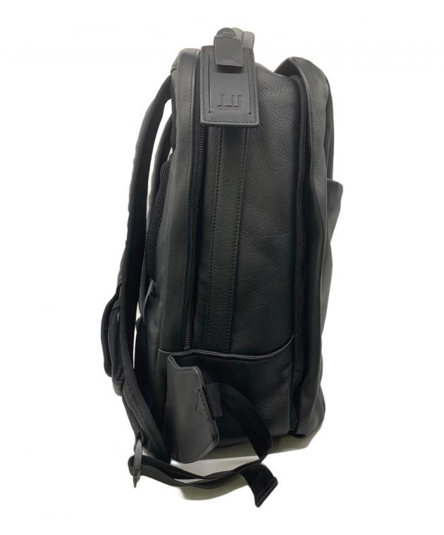 中古・古着通販】dunhill (ダンヒル) オールレザーリュック ブラック