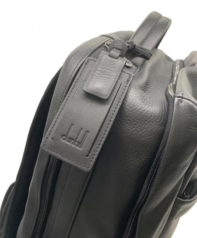 中古・古着通販】dunhill (ダンヒル) オールレザーリュック ブラック