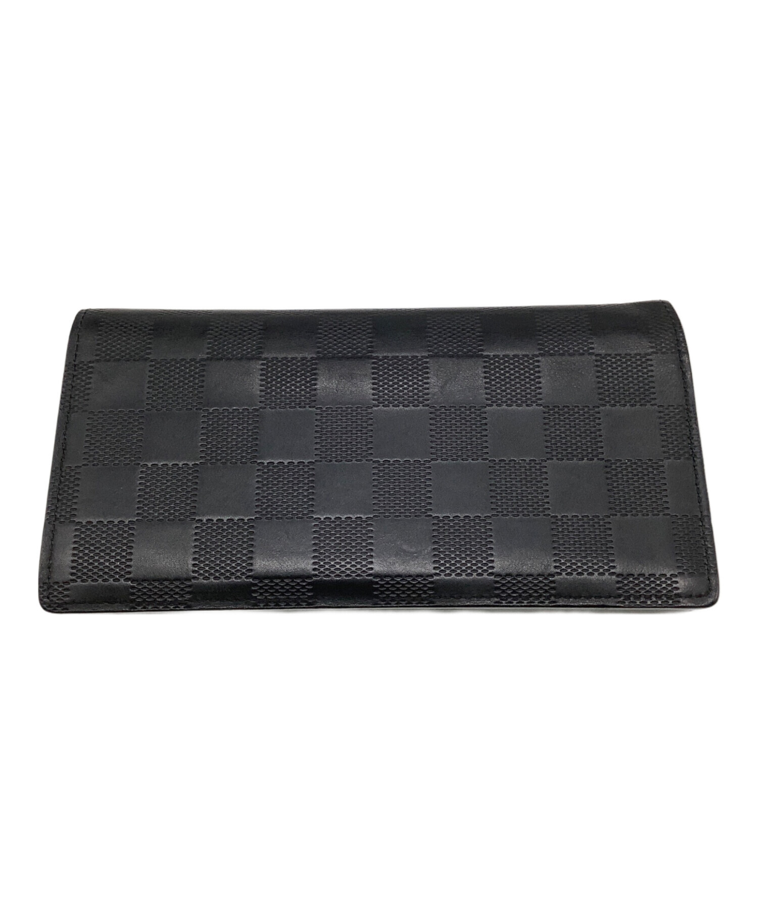 中古Louis Vuitton 長財布 ブラック 中古・古着通販】LOUIS VUITTON (ルイ ヴィトン) 長財布 ブラック