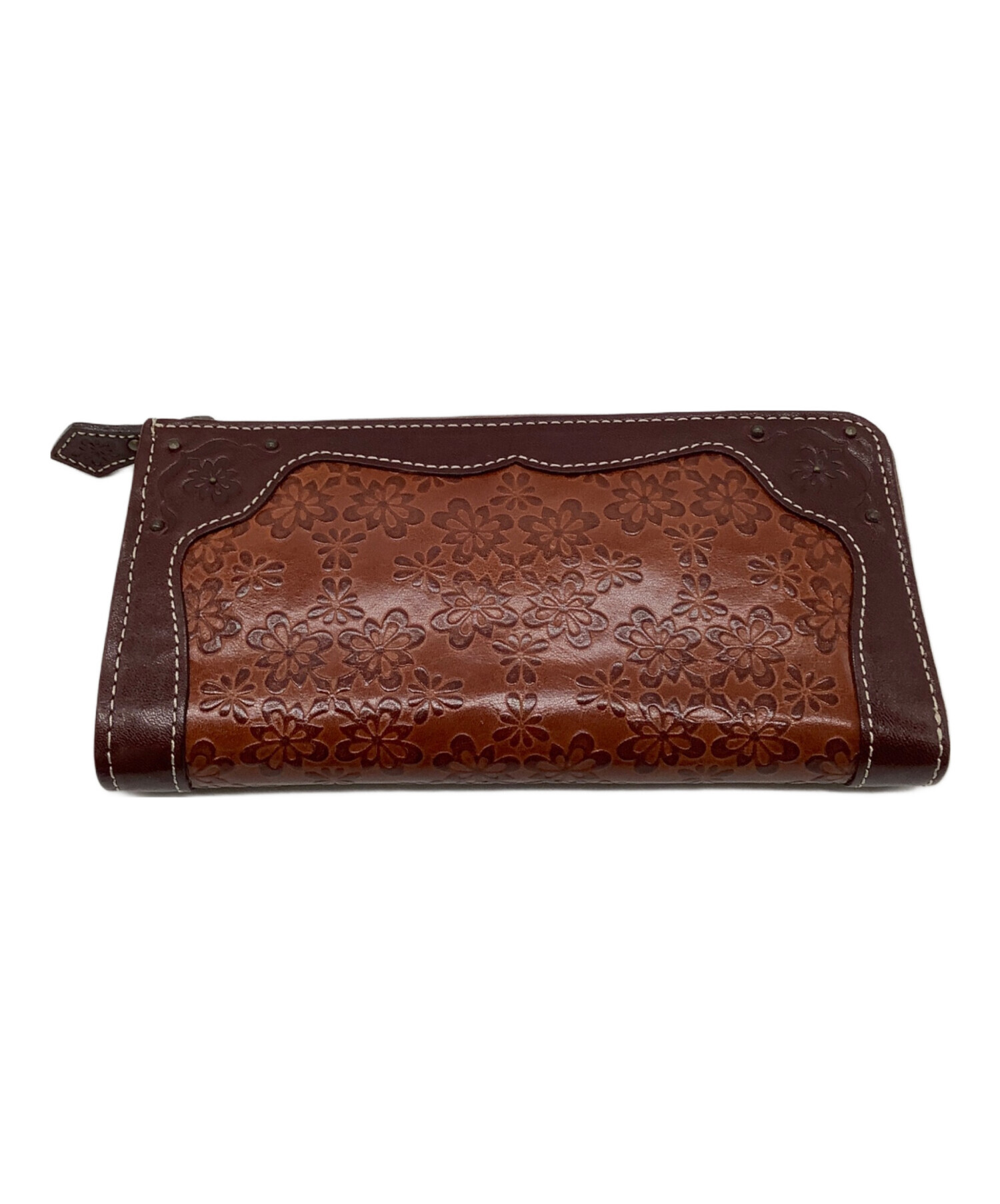 中古・古着通販】DAKOTA (ダコタ) L字ファスナー長財布 ブラウン