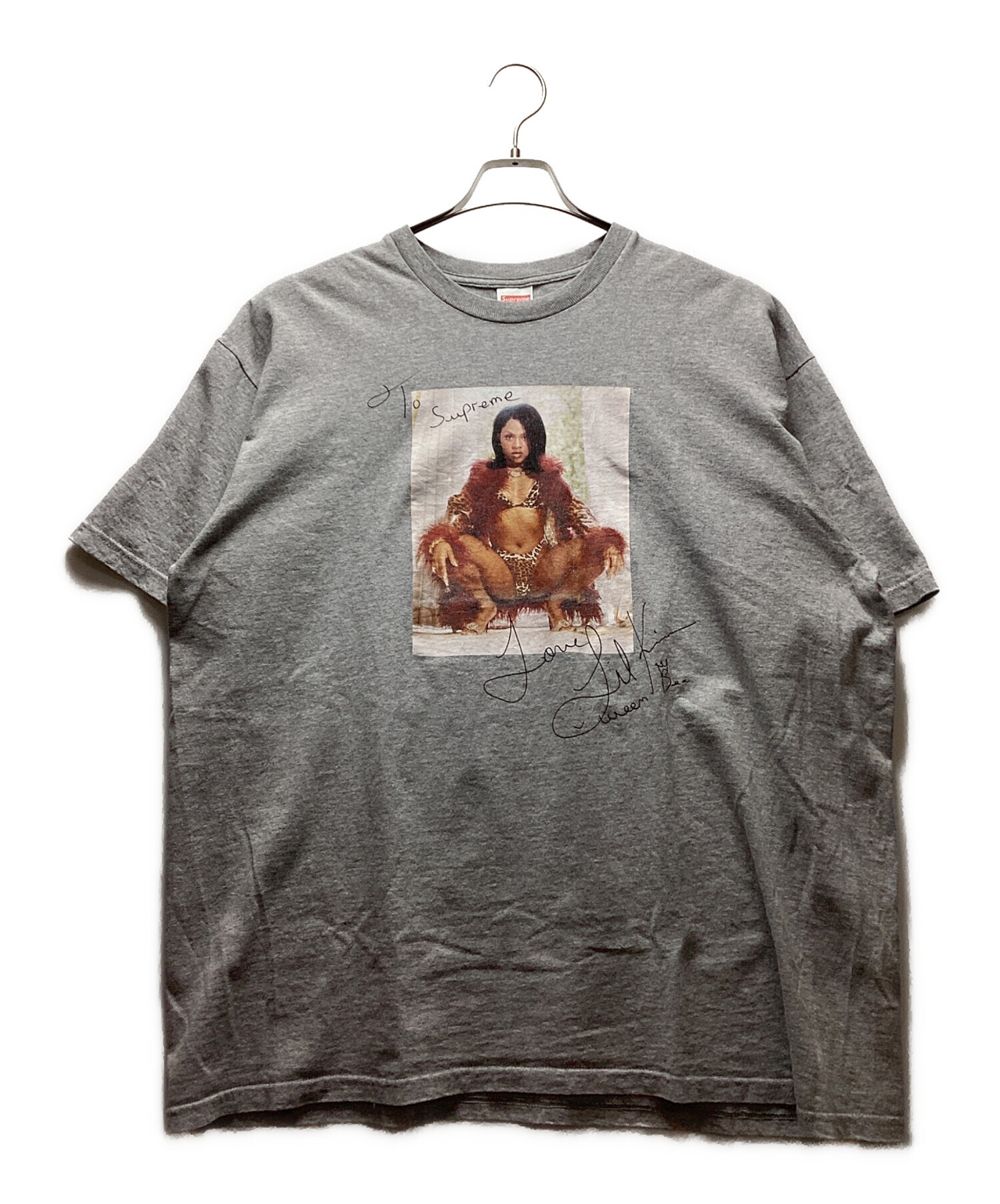 中古・古着通販】SUPREME (シュプリーム) プリントTシャツ グレー