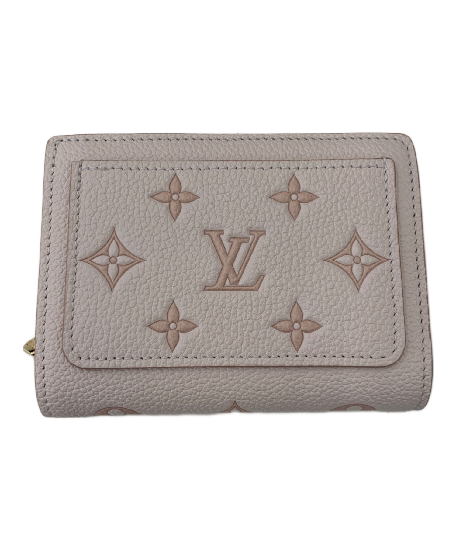 LOUIS VUITTON ピンク 二つ折り財布 中古・古着通販】LOUIS VUITTON (ルイ ヴィトン) 2つ折り財布 ピンク