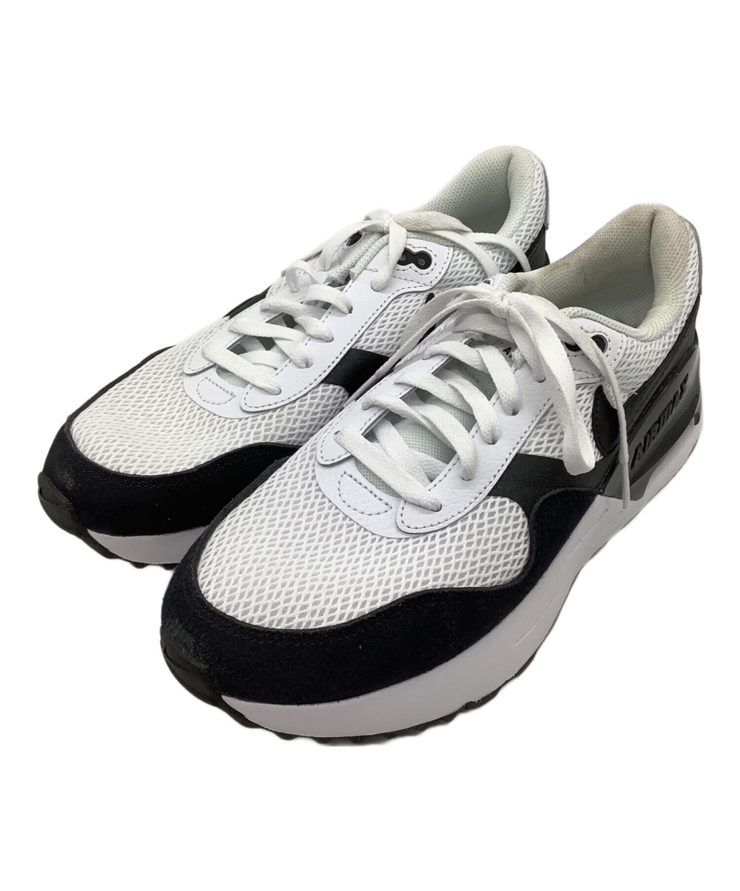 中古・古着通販】NIKE (ナイキ) AIR MAX SYSTM ホワイト×ブラック 