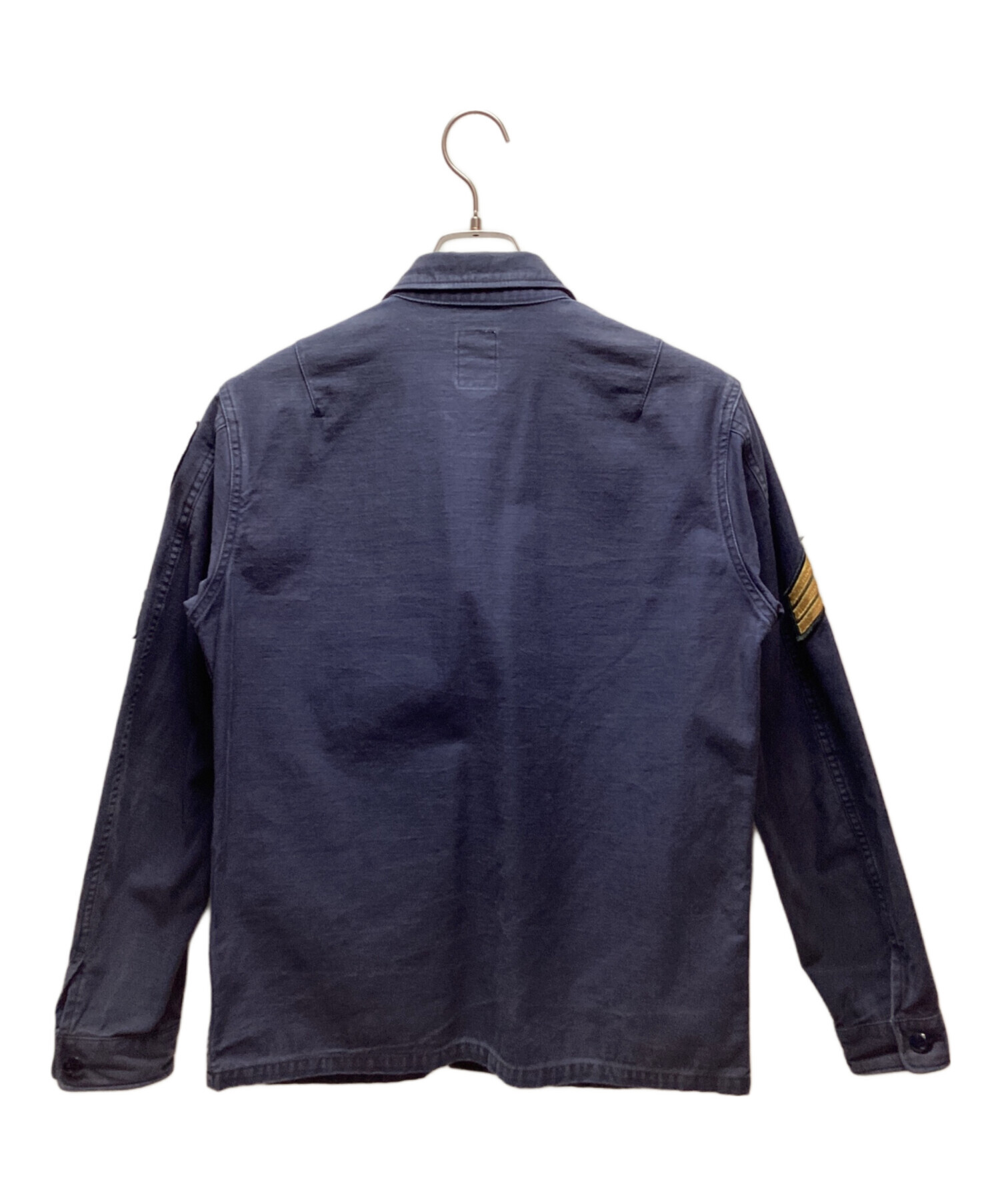 中古・古着通販】MARKA (マーカ) ミリタリーシャツ ネイビー サイズ 