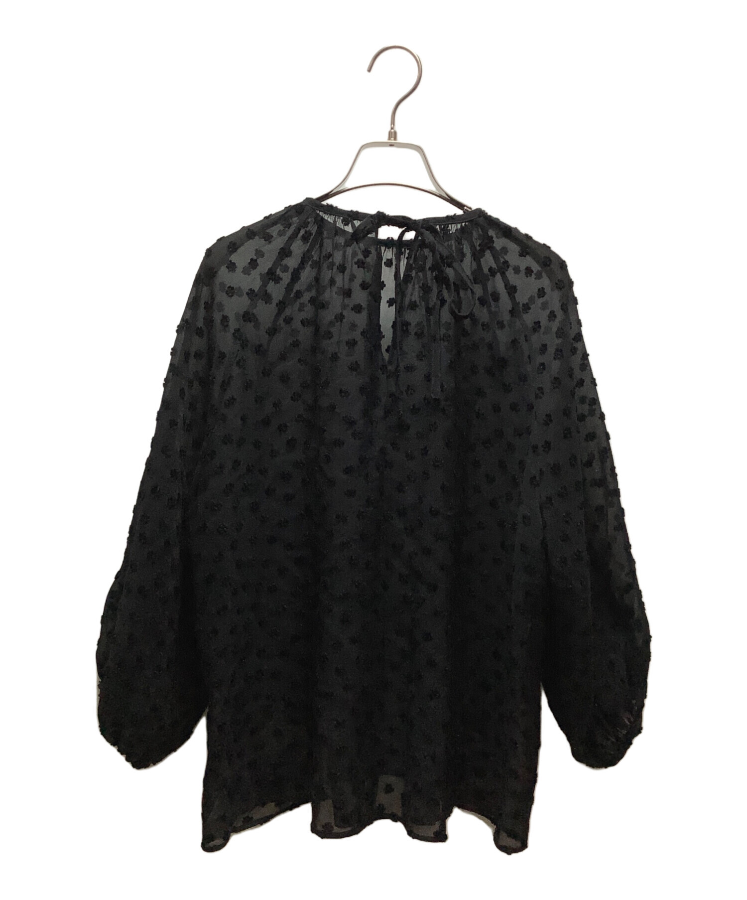 中古・古着通販】BALLSEY (ボールジィ) 長袖ブラウス ブラック サイズ