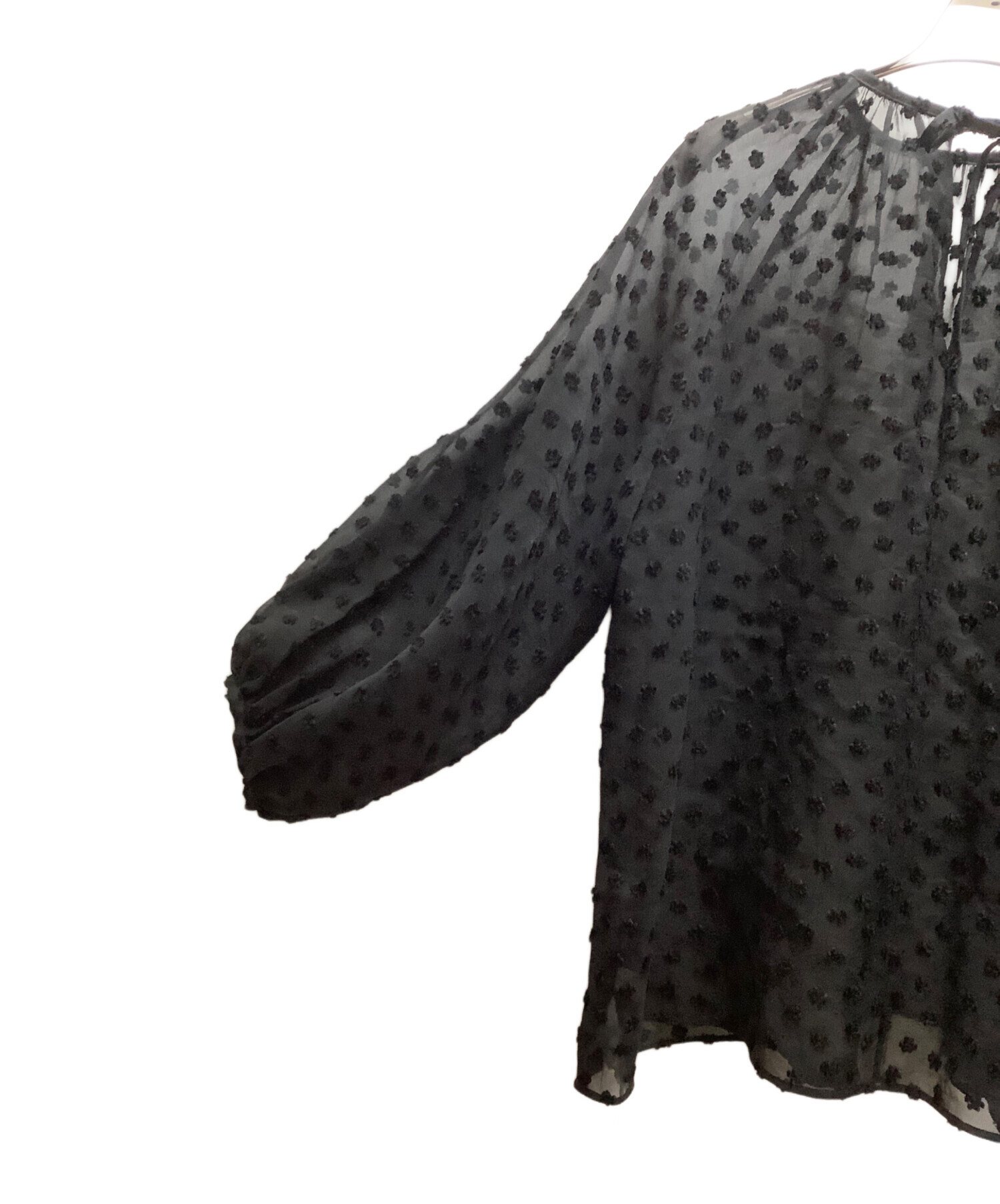 中古・古着通販】BALLSEY (ボールジィ) 長袖ブラウス ブラック サイズ