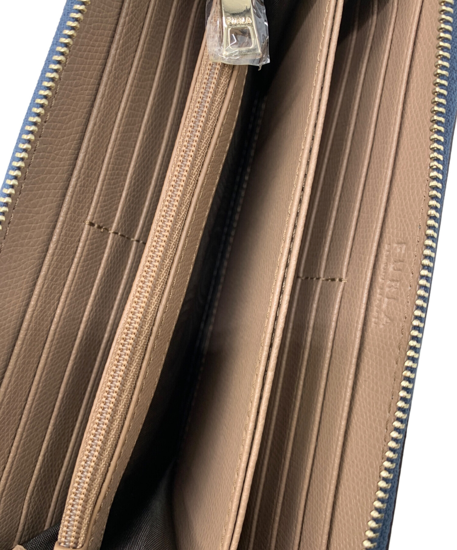 中古・古着通販】FURLA (フルラ) 長財布 ブルー｜ブランド・古着通販