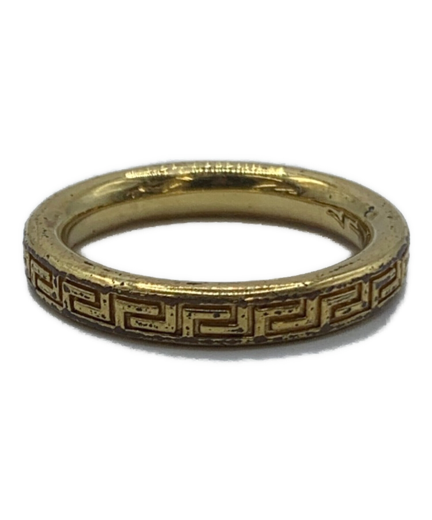 中古・古着通販】VERSACE (ヴェルサーチェ) リング ゴールド サイズ:15 