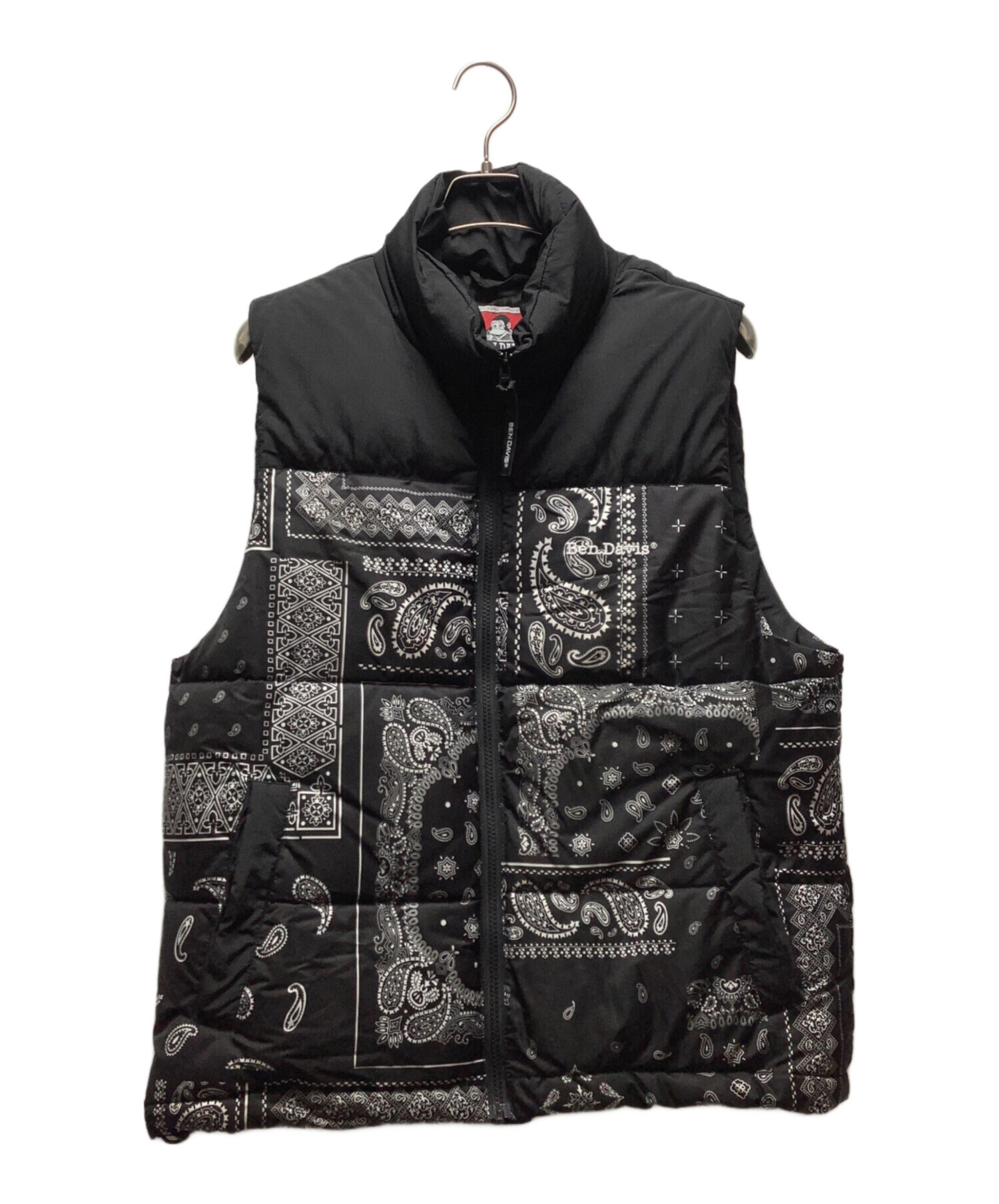 Steve様新品　サイズS　ベンデイビスワーク中綿ベストブラックUSA 中古・古着通販】BEN DAVIS (ベンデイビス) 中綿ベスト ブラック