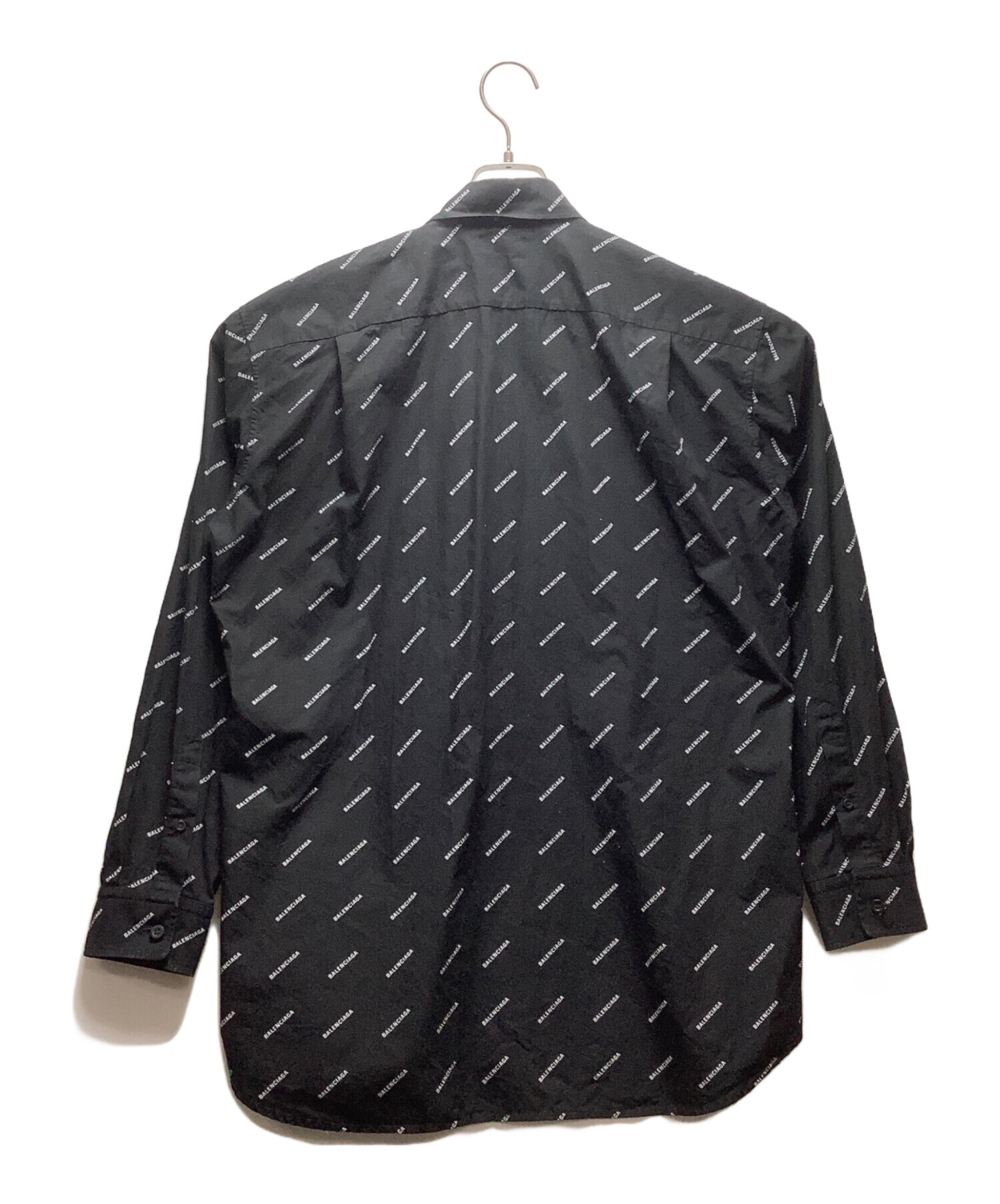 中古・古着通販】BALENCIAGA (バレンシアガ) 長袖シャツ ブラック 