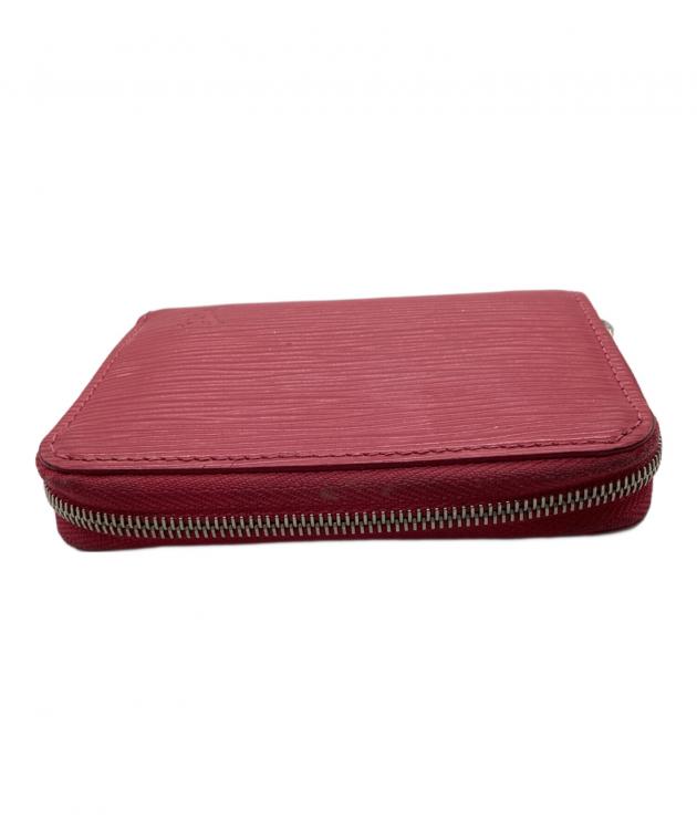 LOUIS VUITTON ルイヴィトン ケース 小銭入れ レッド 赤 中古・古着通販】LOUIS VUITTON (ルイ ヴィトン) コインケース