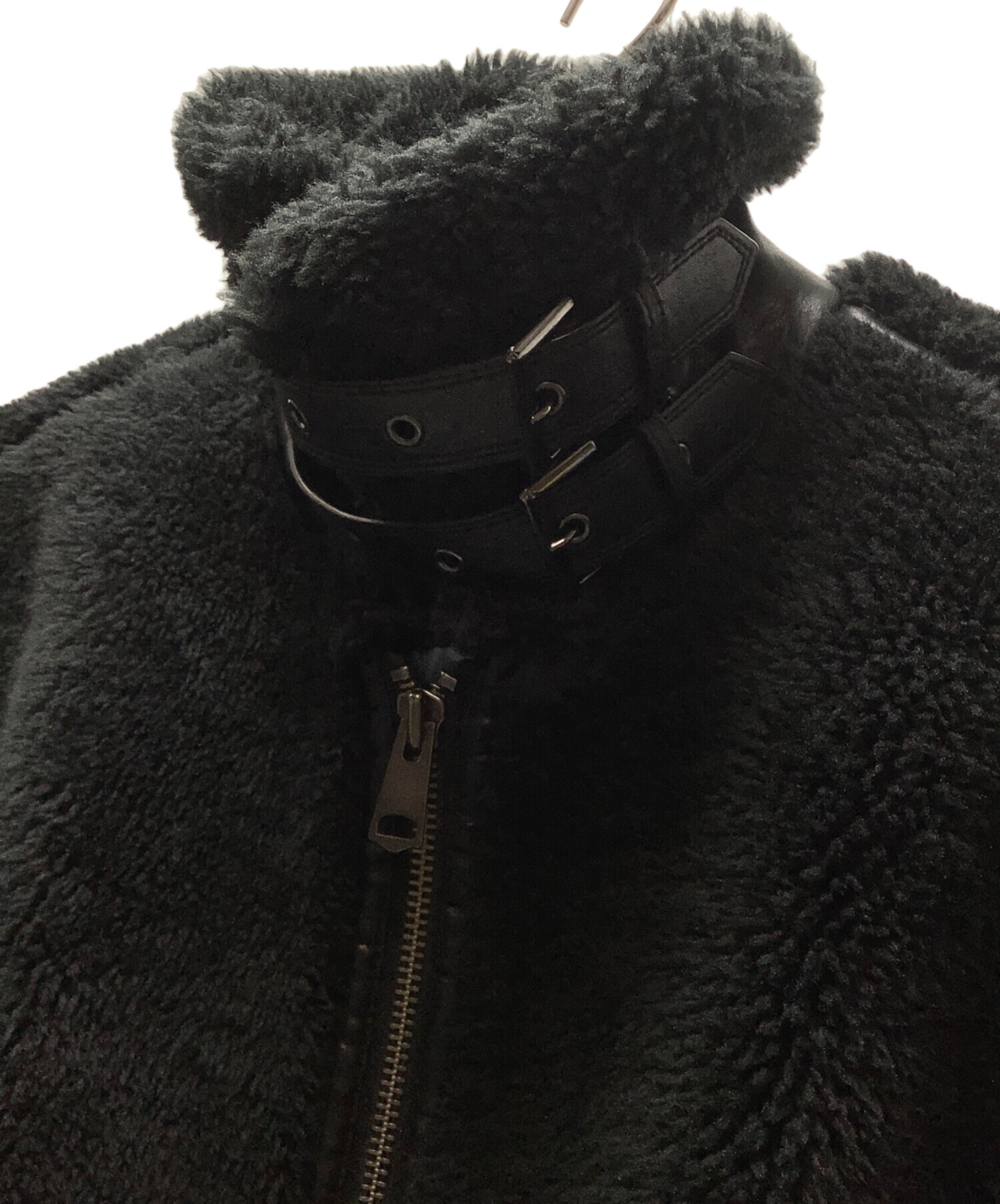 00s vintage shott pコートarchive 中古・古着通販】Schott (ショット) ボアジャケット ブラック サイズ