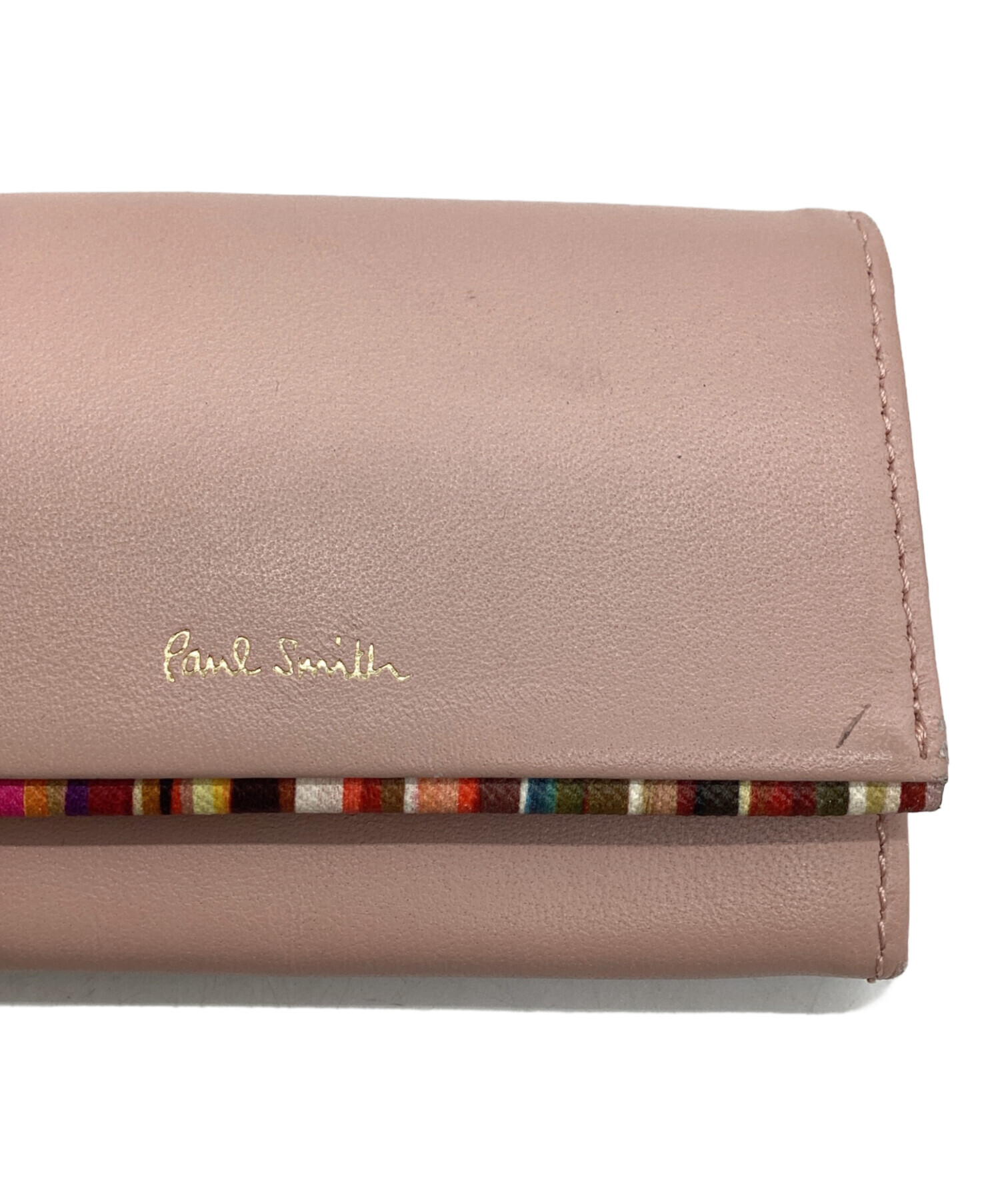 中古・古着通販】PAUL SMITH (ポールスミス) 名刺入れ ピンク
