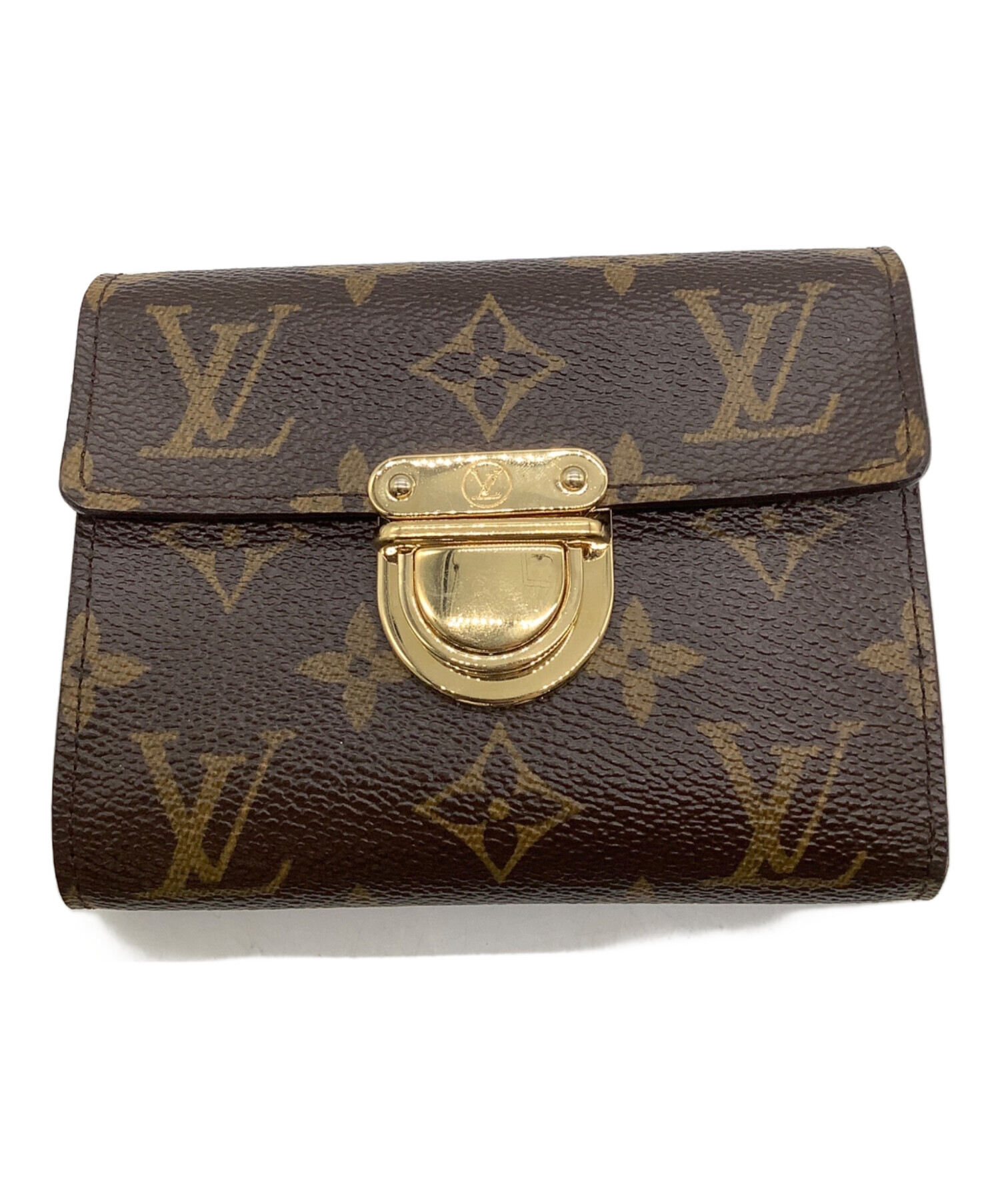 ルイヴィトン　財布 LOUIS VUITTON ルイ・ヴィトン Wホック財布 折財布 ポルトモネ
