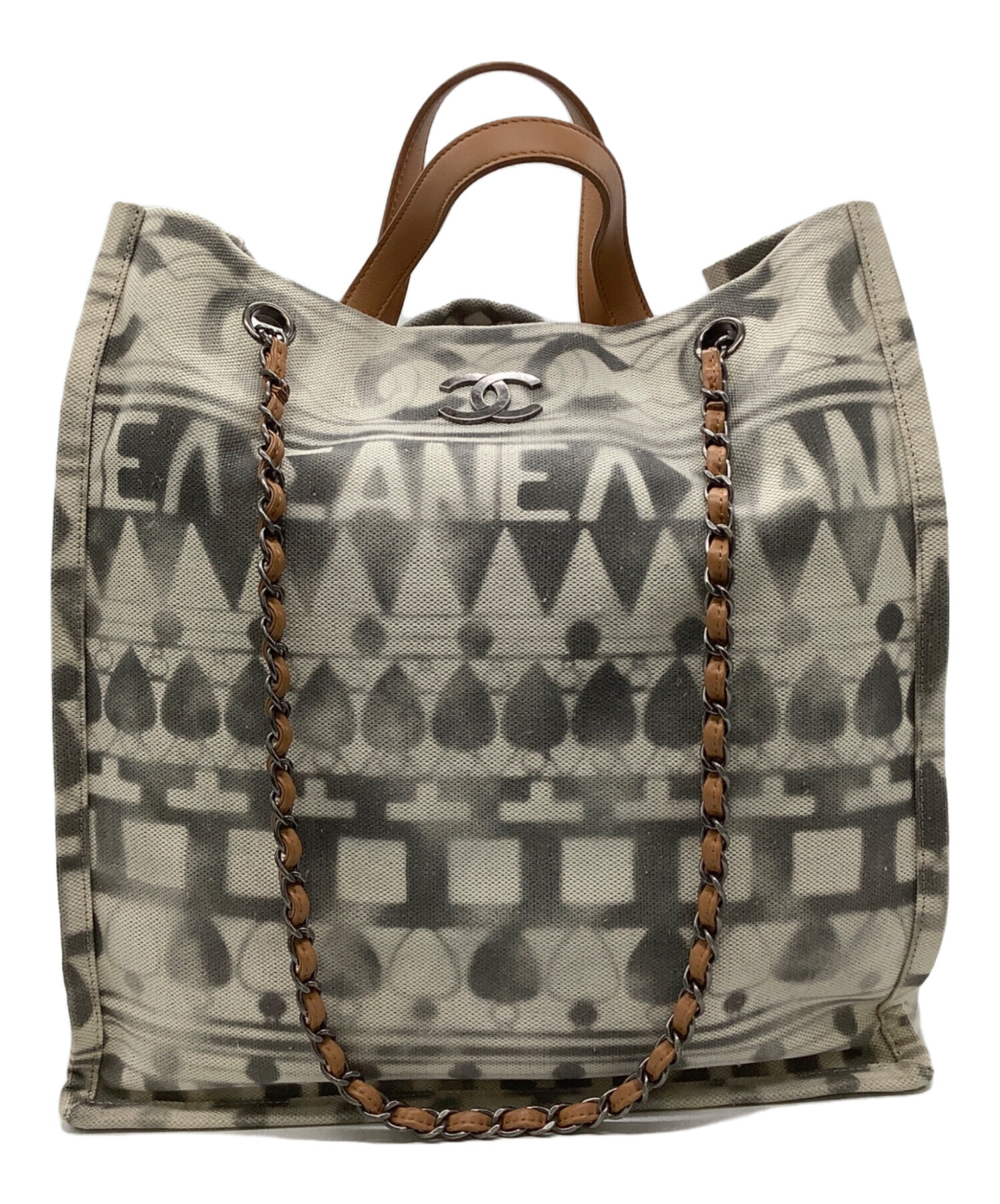 中古・古着通販】CHANEL (シャネル) アイコンショッピングトート 