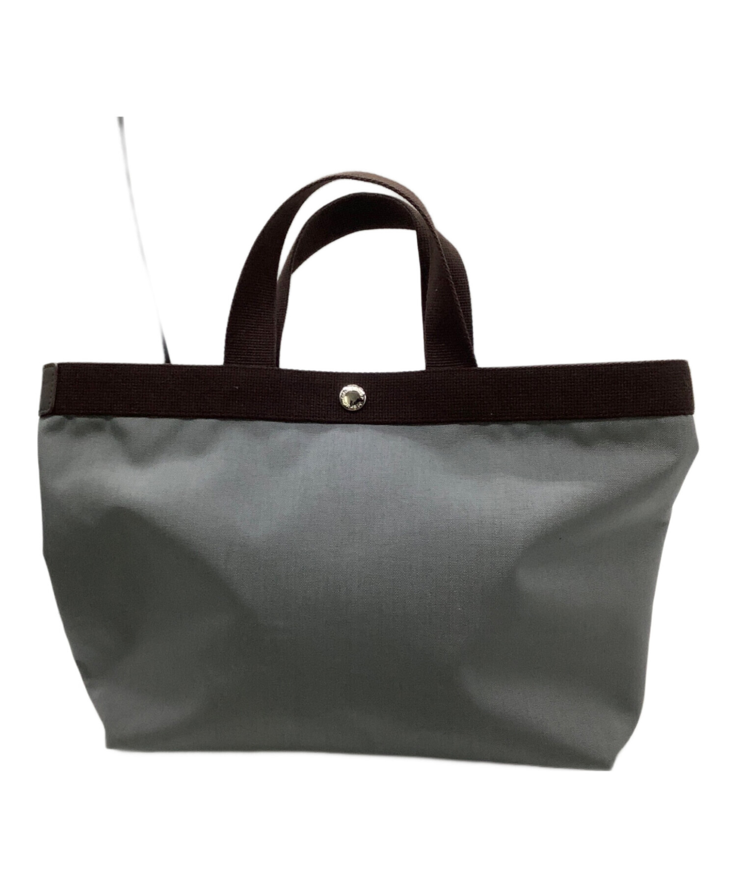 Hervé Chapelier グレー トートバッグ エルベシャプリエ トートバッグ リュクス グレー レディース Herve