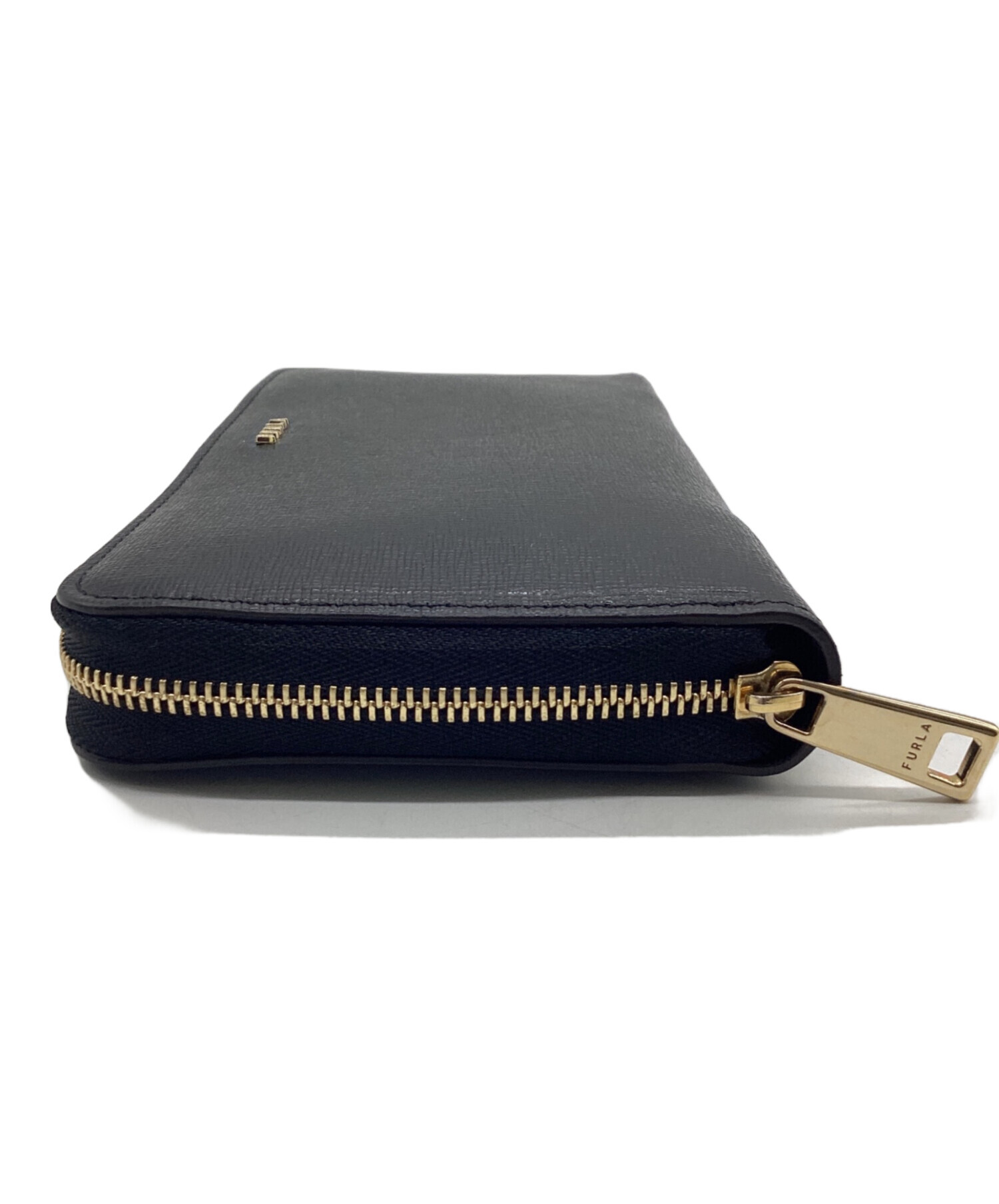 中古・古着通販】FURLA (フルラ) 長財布 ブラック｜ブランド・古着通販