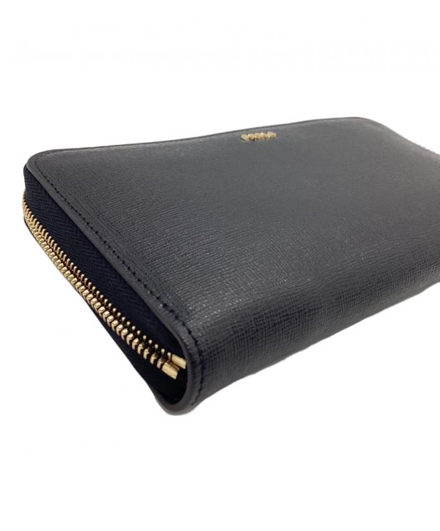 中古・古着通販】FURLA (フルラ) 長財布 ブラック｜ブランド・古着通販