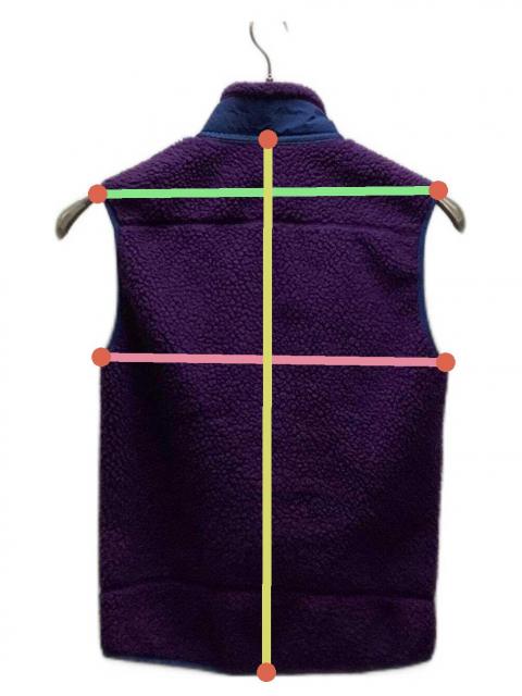 中古・古着通販】Patagonia (パタゴニア) フリースベスト バイオレット