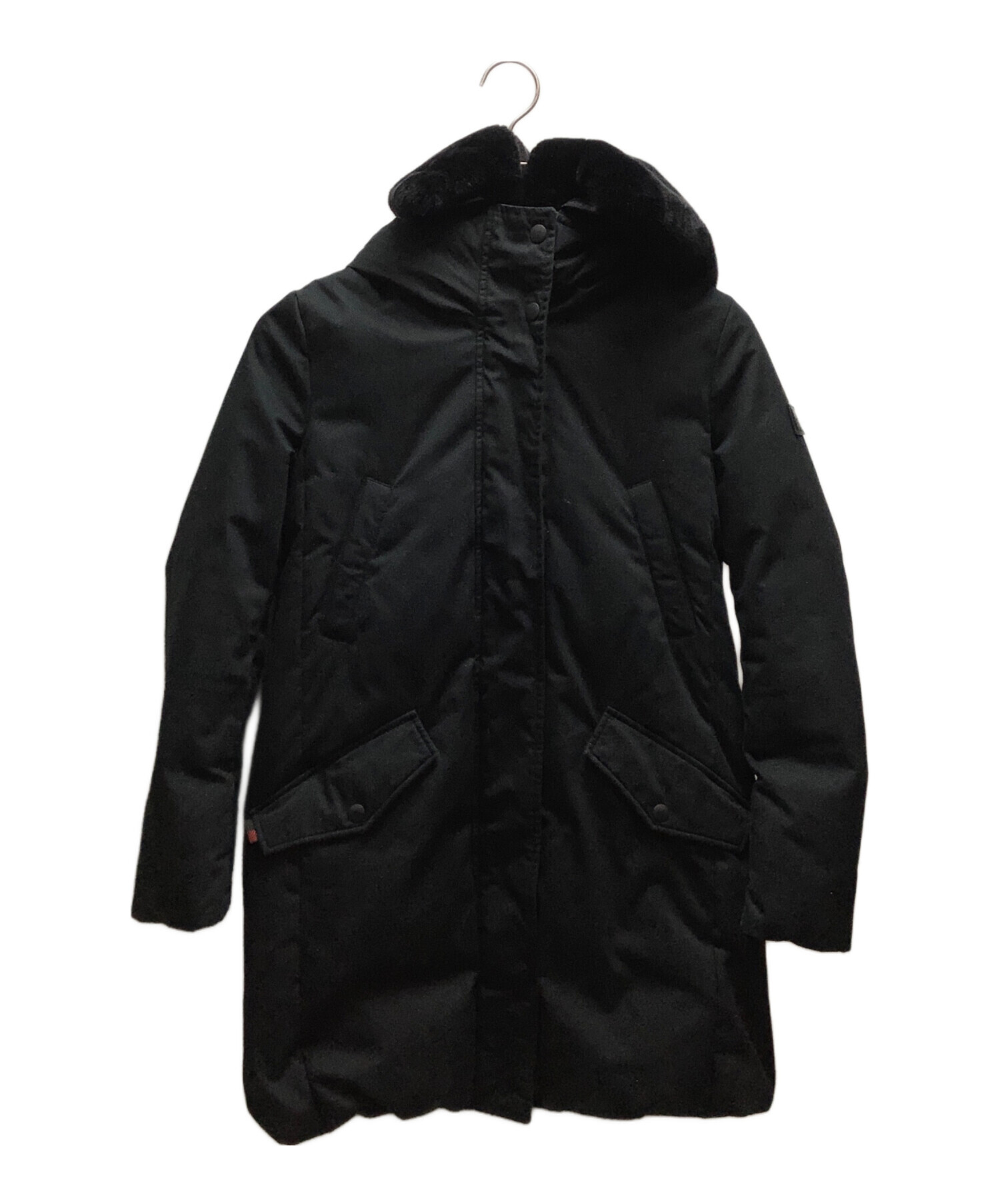 ウールリッチ　ダウン　XS 中古・古着通販】WOOLRICH (ウールリッチ) ダウンコート ネイビー