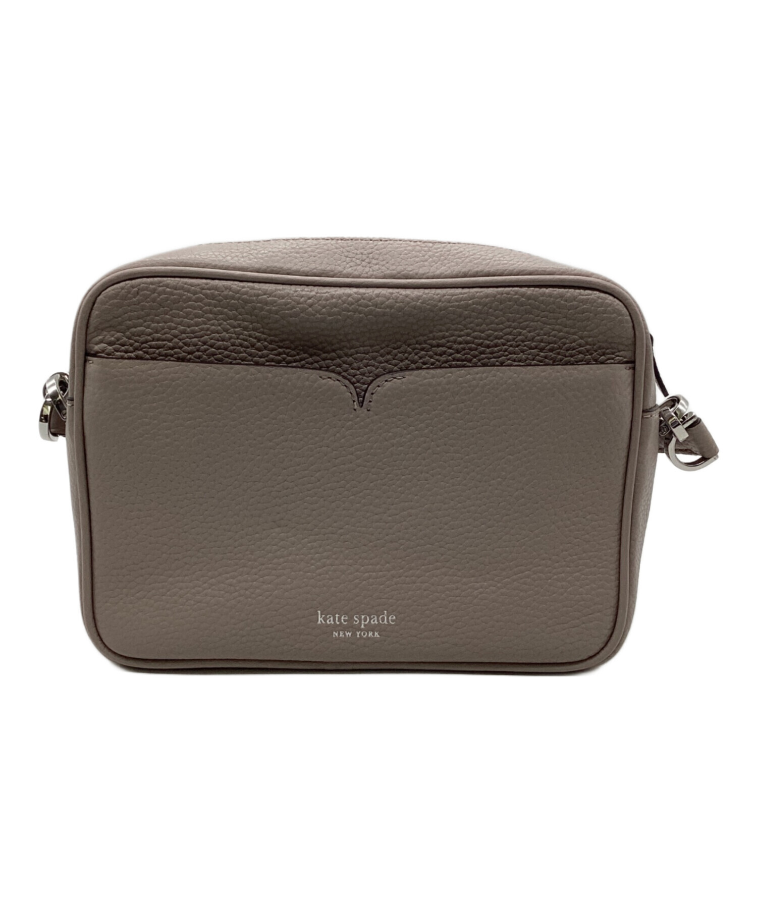 kate spade new york ショルダーバッグ  グレー 【古着】【中古】【送料無料】 中古・古着通販】Kate Spade (ケイトスペード) ショルダーバッグ