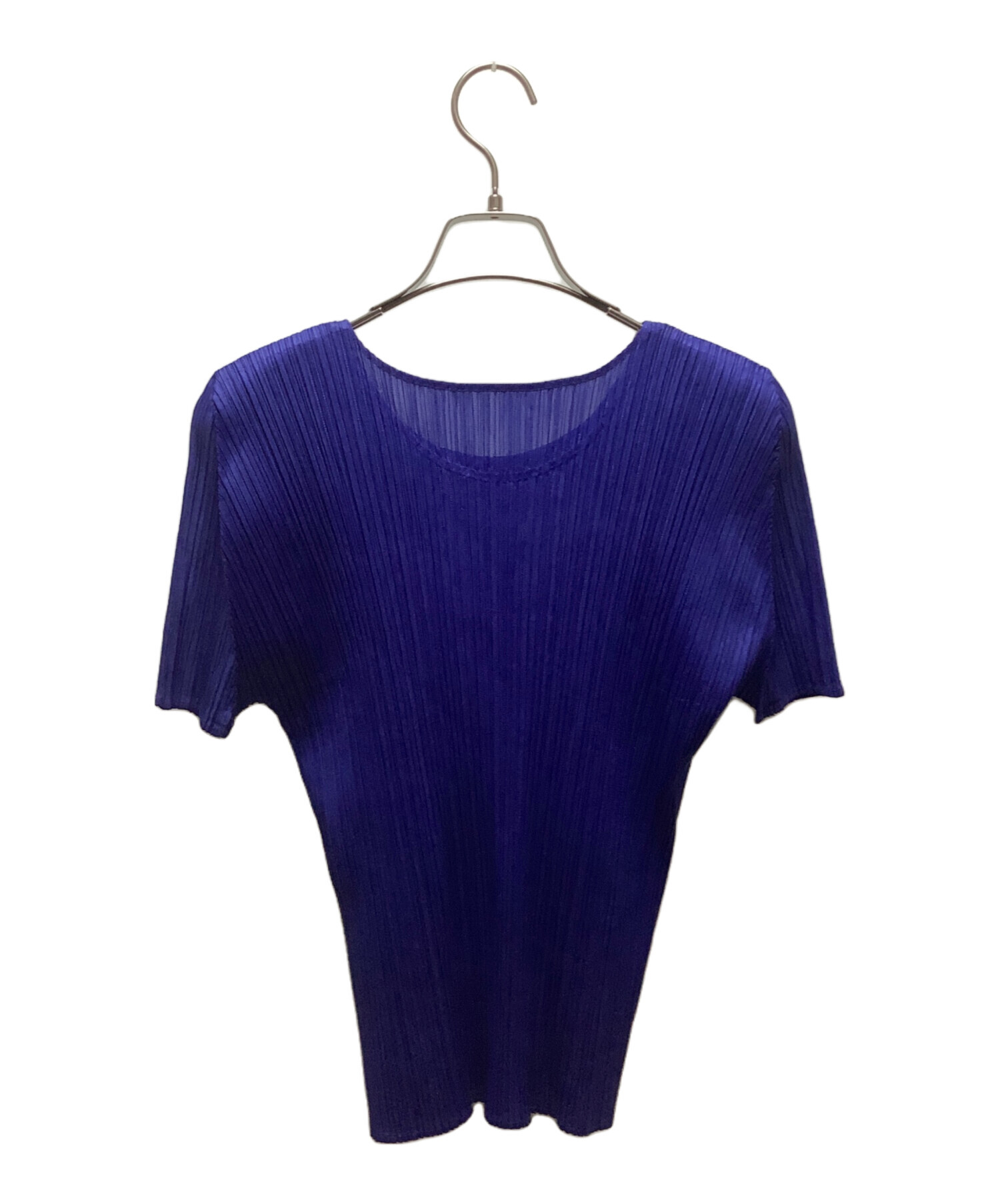 希少L✨定番 PLEATS PLEASE 半袖カットソー スリット 3 中古・古着通販】PLEATS PLEASE (プリーツプリーズ) 半袖カットソー