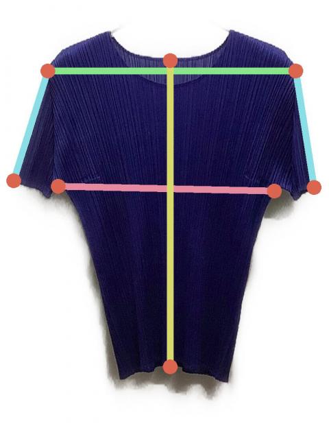 中古・古着通販】PLEATS PLEASE (プリーツプリーズ) 半袖カットソー